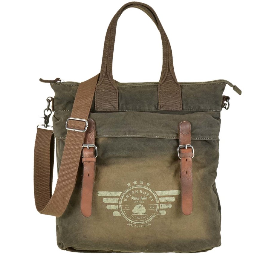 Shopper Canvas 36x38cm Aviator 5900-30 | Greenburry,de