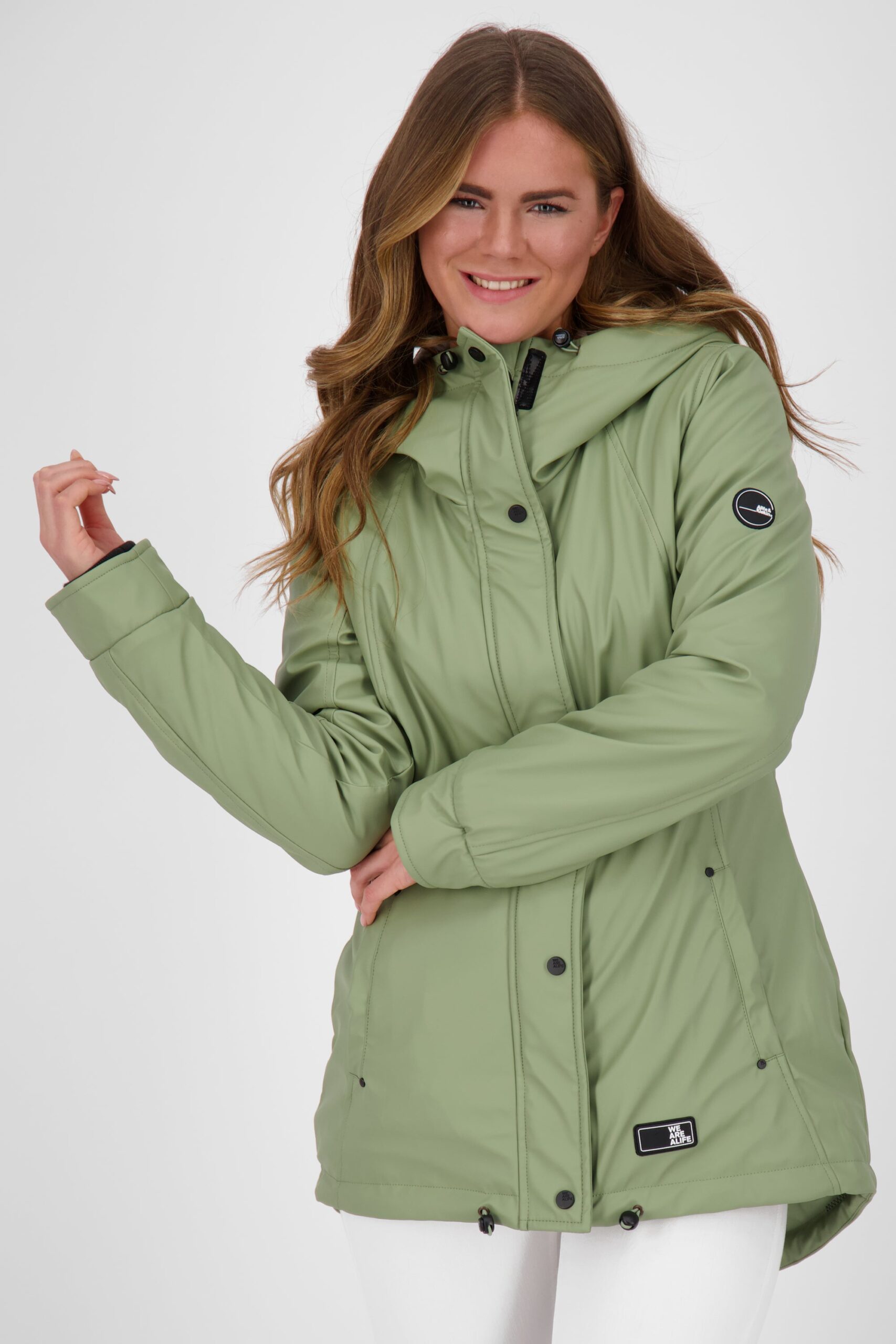 Damen Winterjacke ElmaAK A - Stilvoll und robust Grün