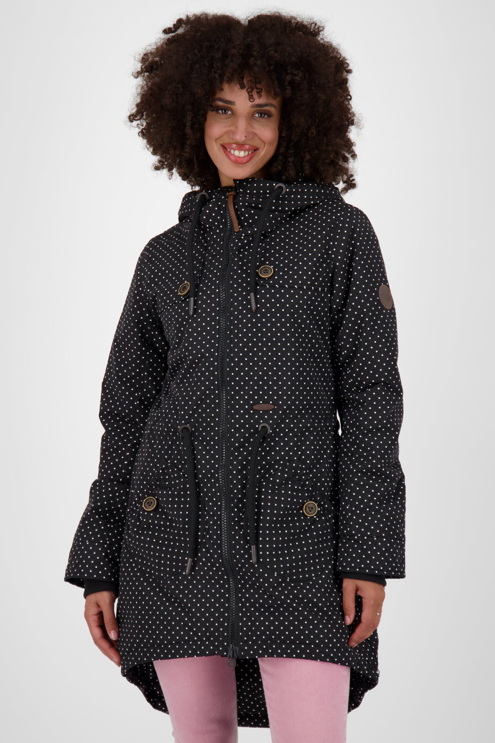 Damen Winterjacke - KarlottiAK A von Alife and Kickin Schwarz