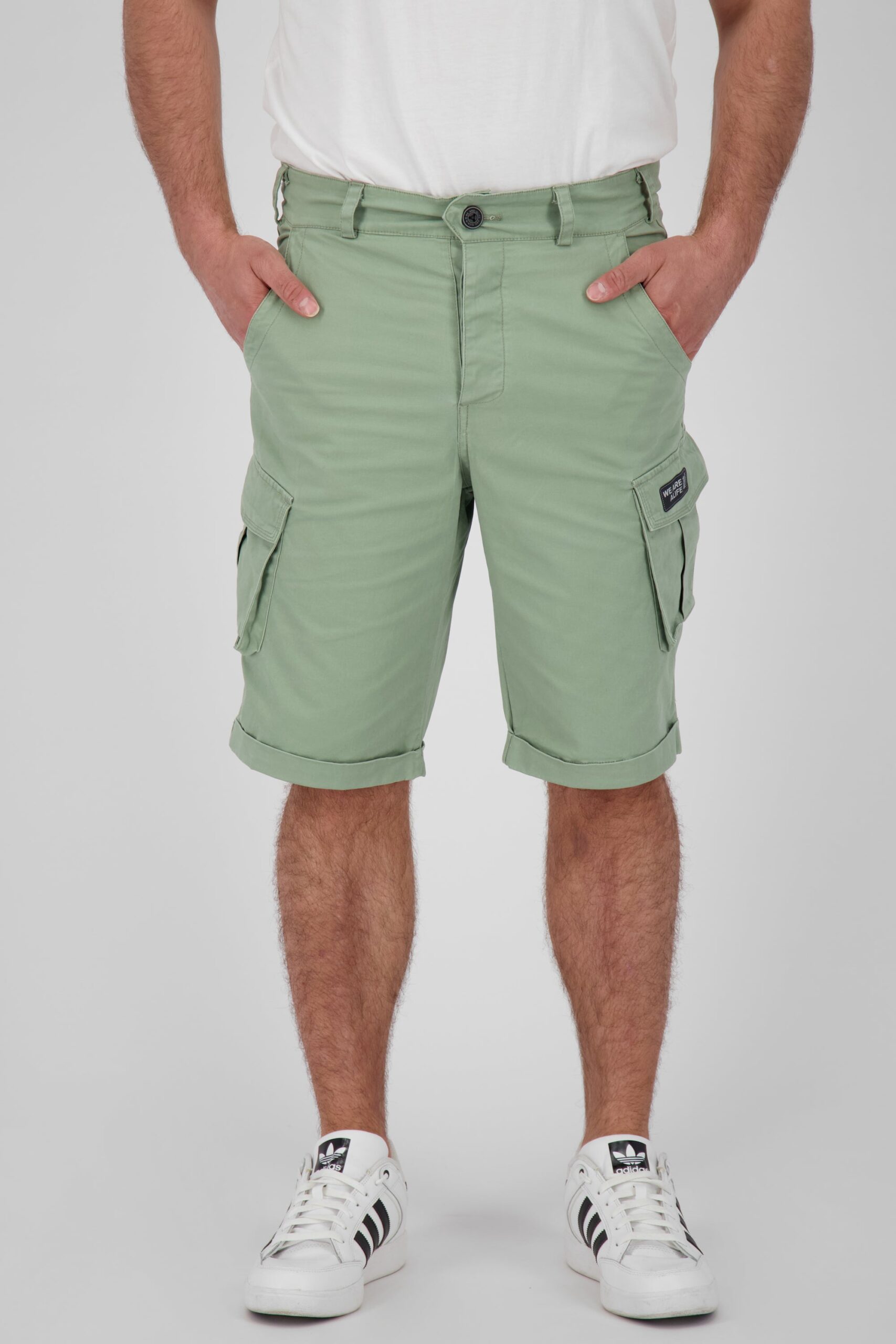 Herren Cargoshorts für den stilvollen Alltag - PhilippeAK Grün