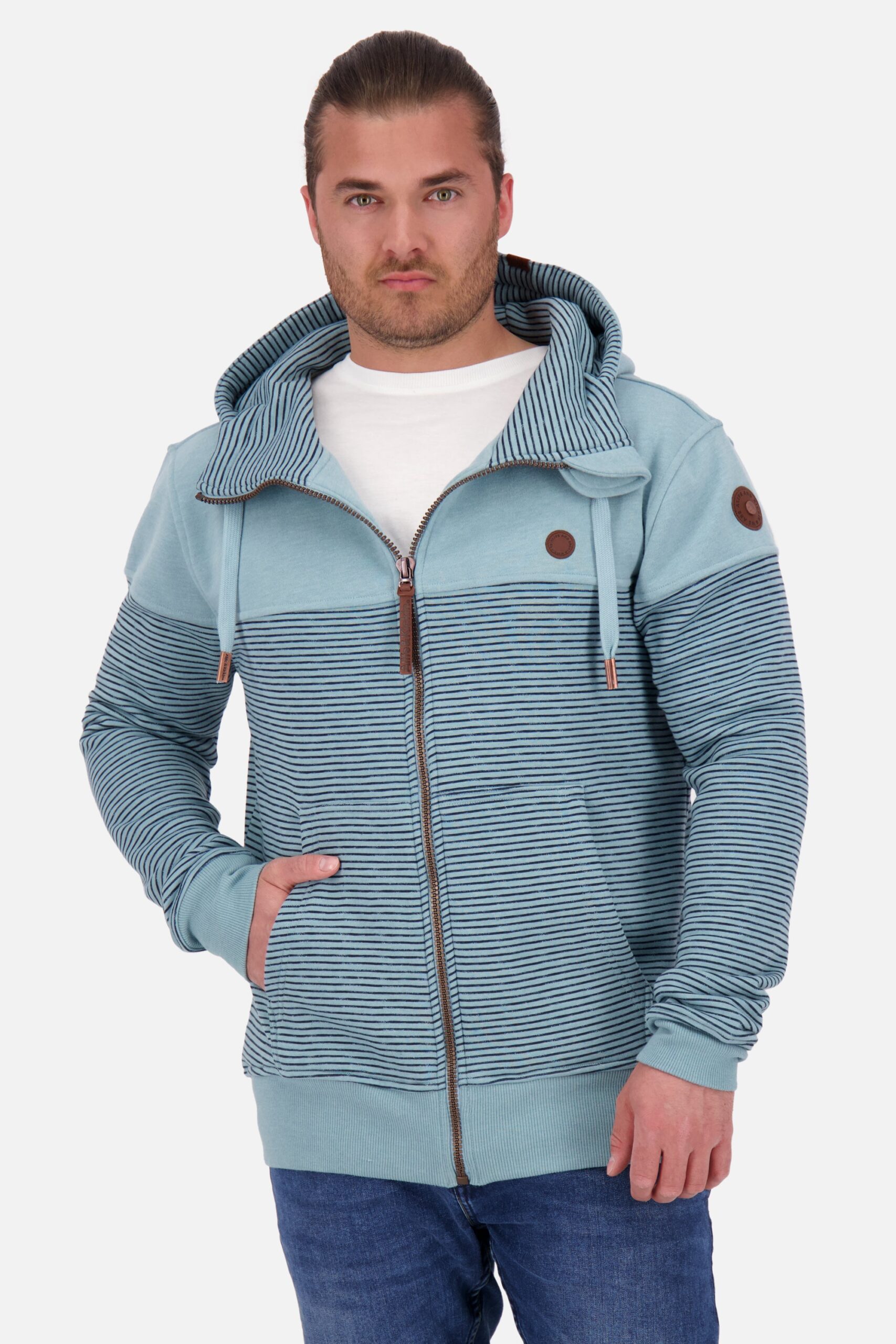 HurricaneAK Z Sweatjacke mit Kapuze Grau
