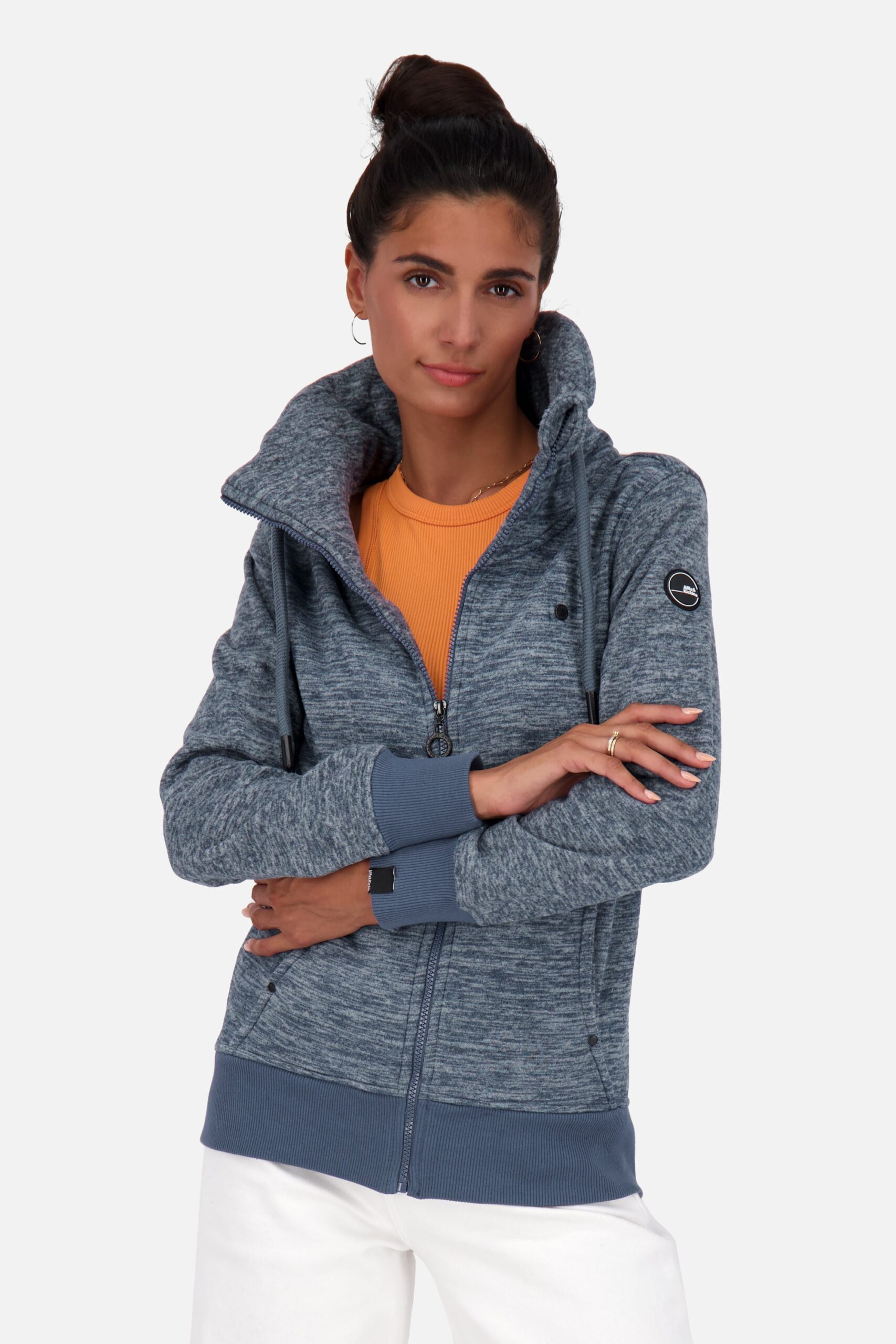 Fleecejacke Damen VivianAK F Dunkelblau