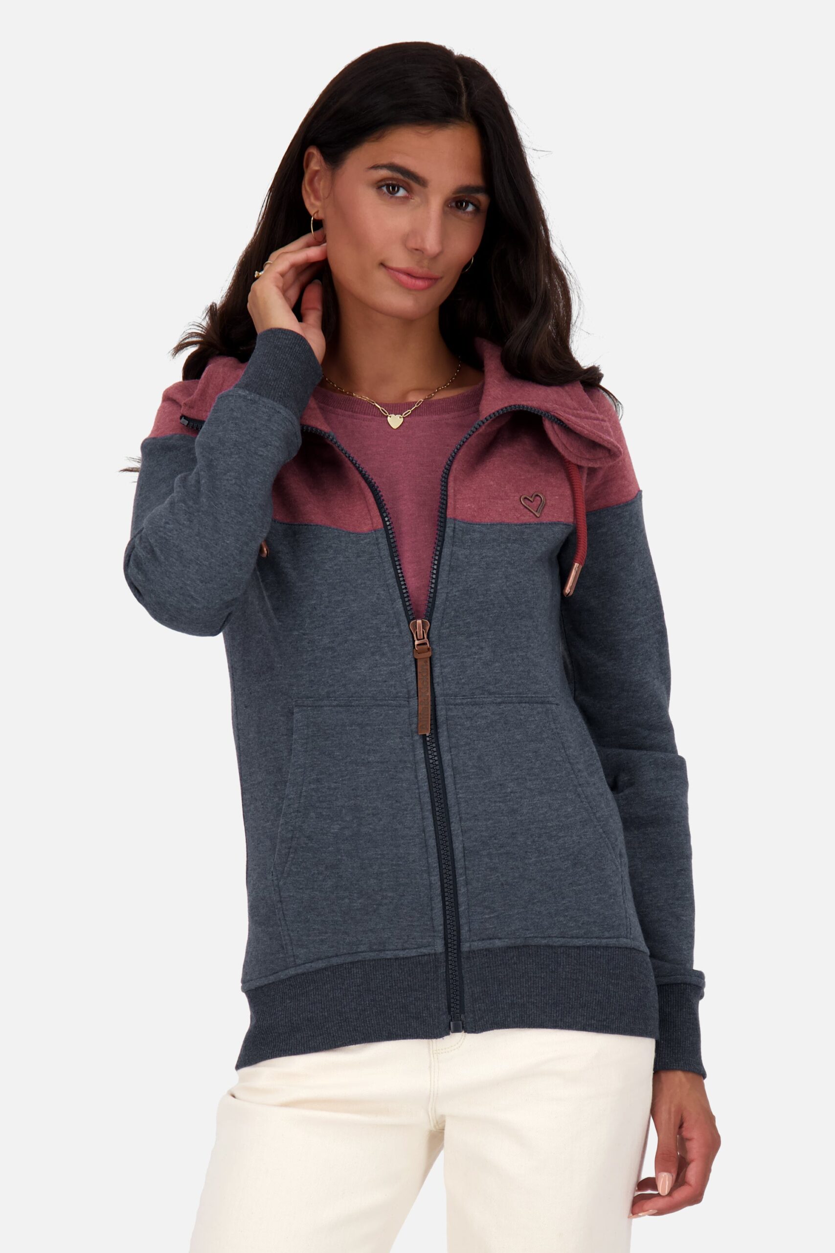 Damen Sweatjacke PalinaAK A Dunkelblau