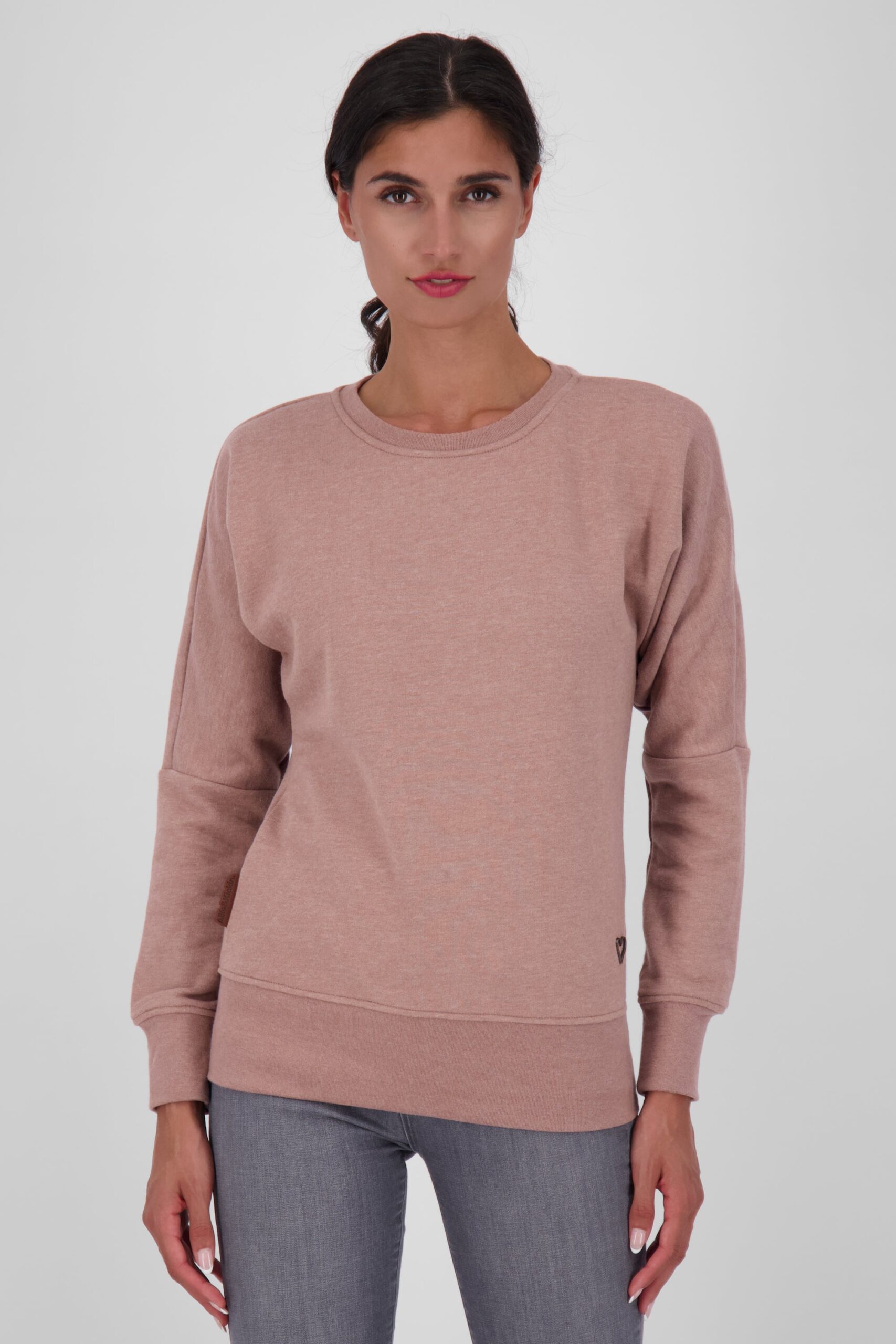 DarinAK A Sweater für Damen - Trendiger und farbenfroher Sweatpullover Rosa
