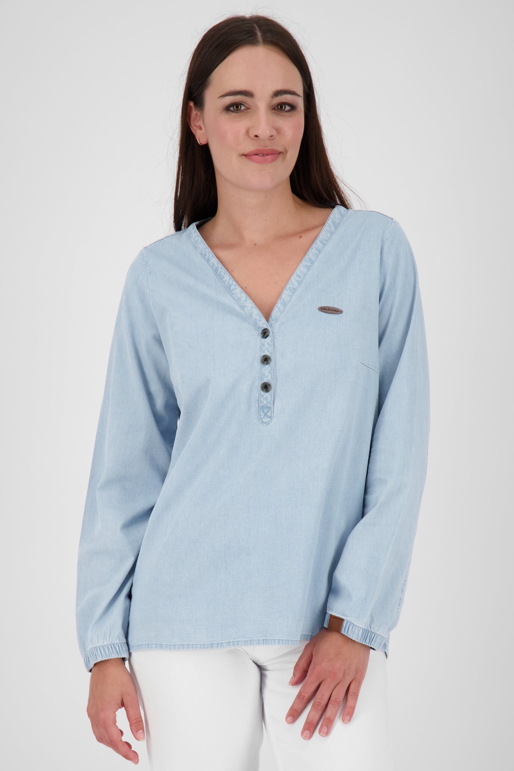 DaisyAK DNM Blouse Hellblau