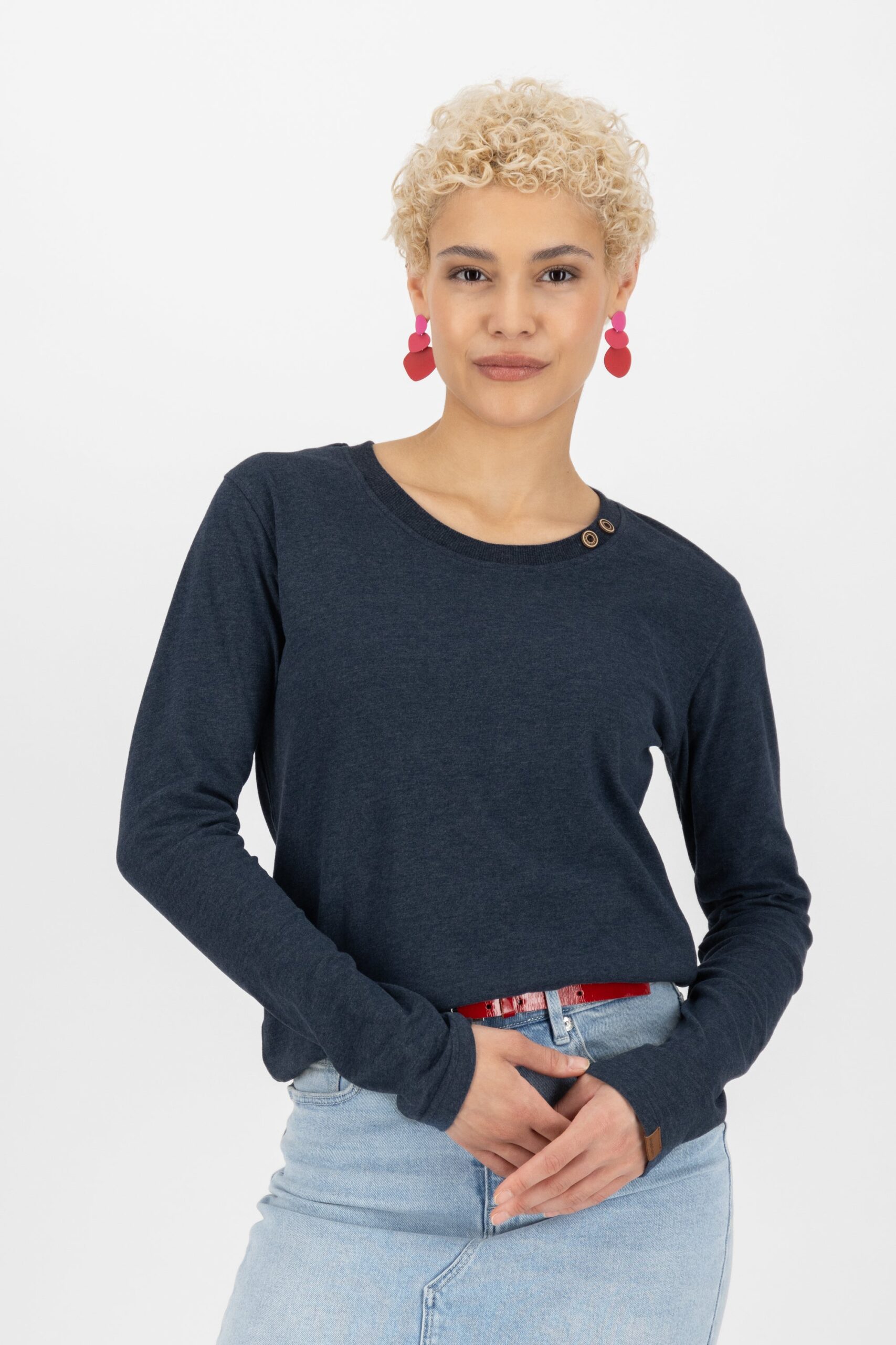 Jersey Longsleeve Damen ConnyAK A Dunkelblau