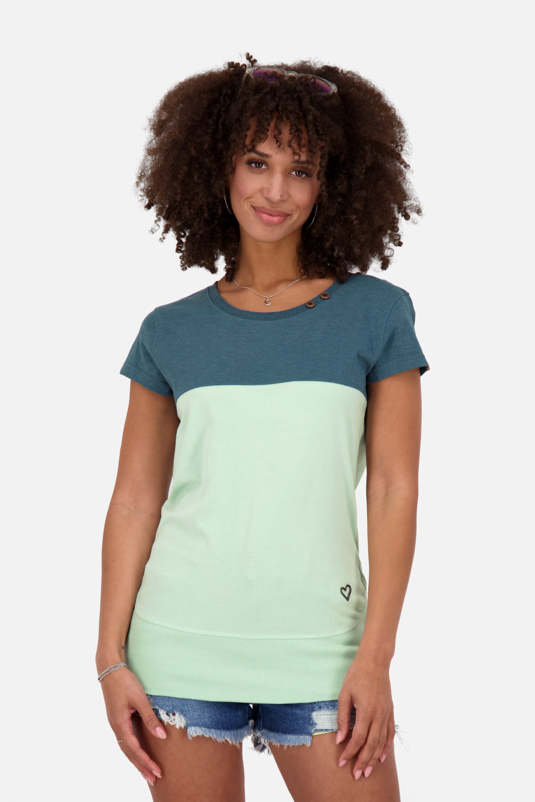 CoraAK A Shirt Hellgrün