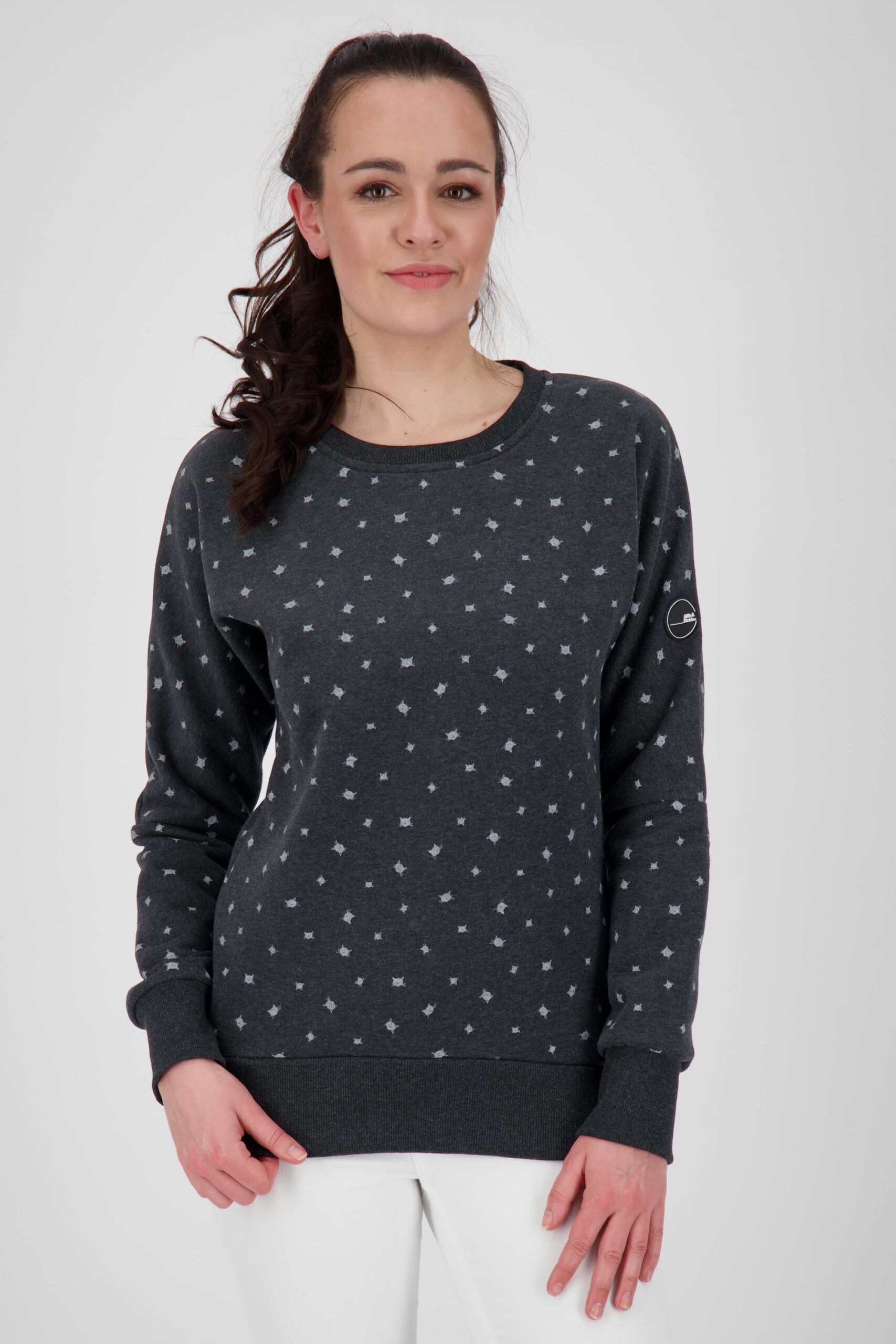 Damen-Sweater DarlaAK B für deinen Wohlfühlmoment Schwarz