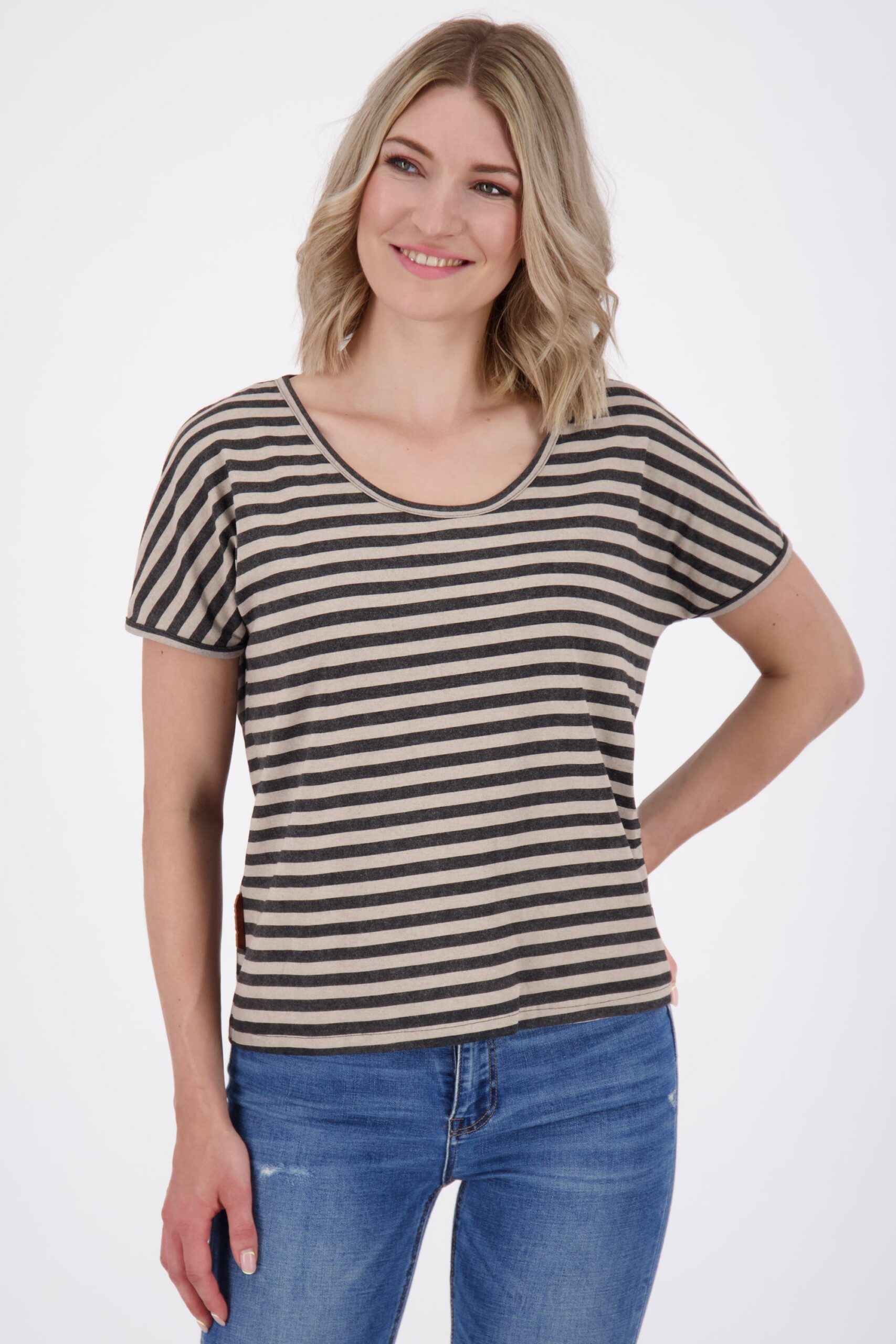 ClaudiAK Z T-Shirt Damen Schwarz