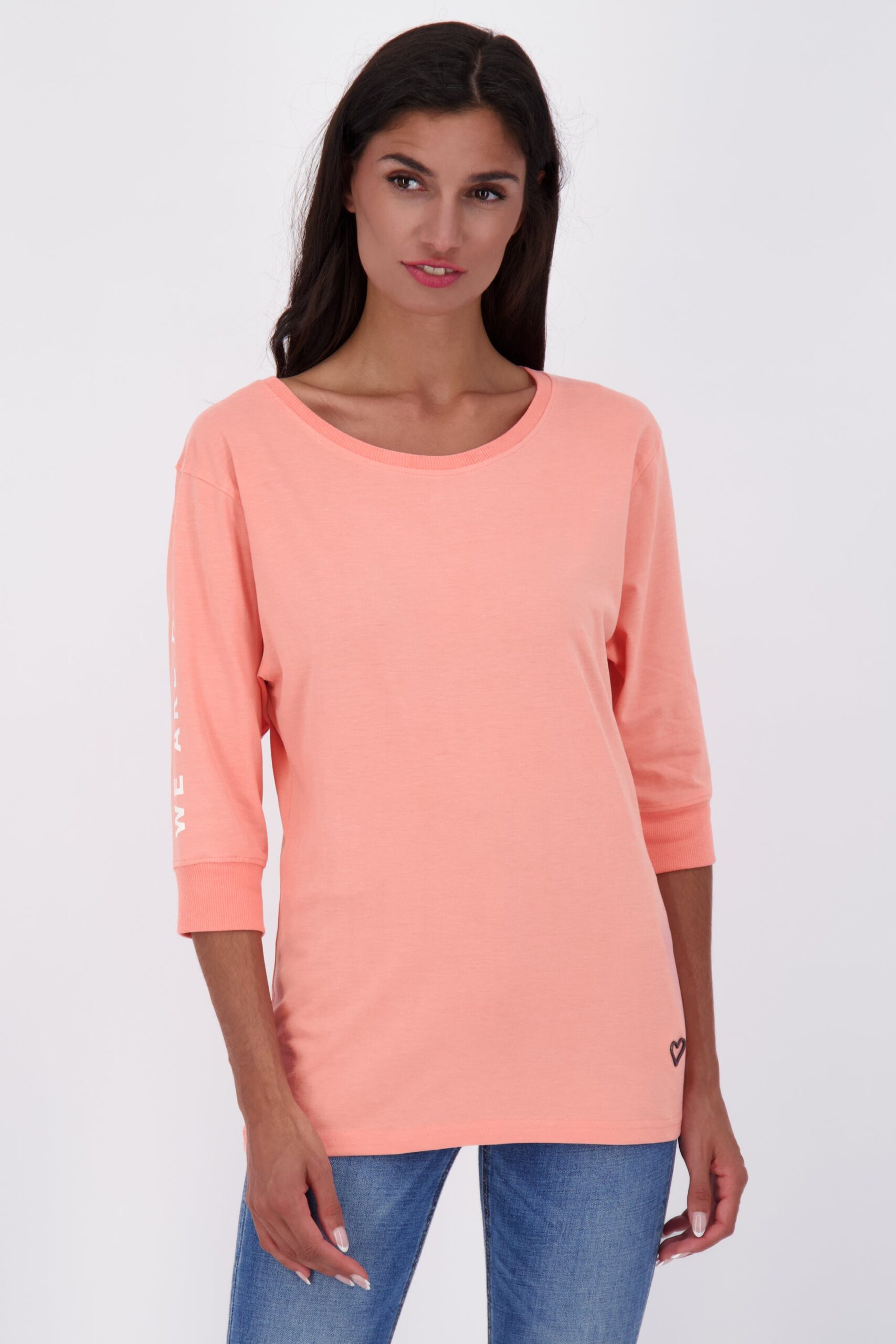 ClaudeAK A T-Shirt Damen Orange