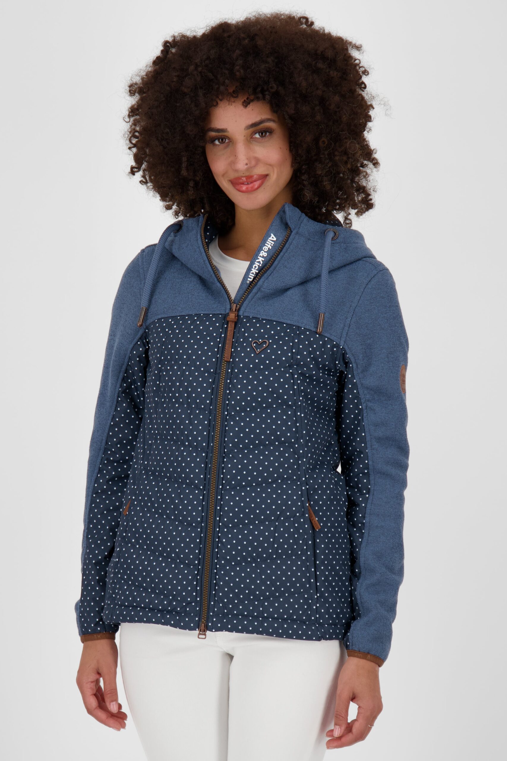 Damenjacke für Abenteuer im Freien - ColbieAK B von Alife and Kickin Dunkelblau