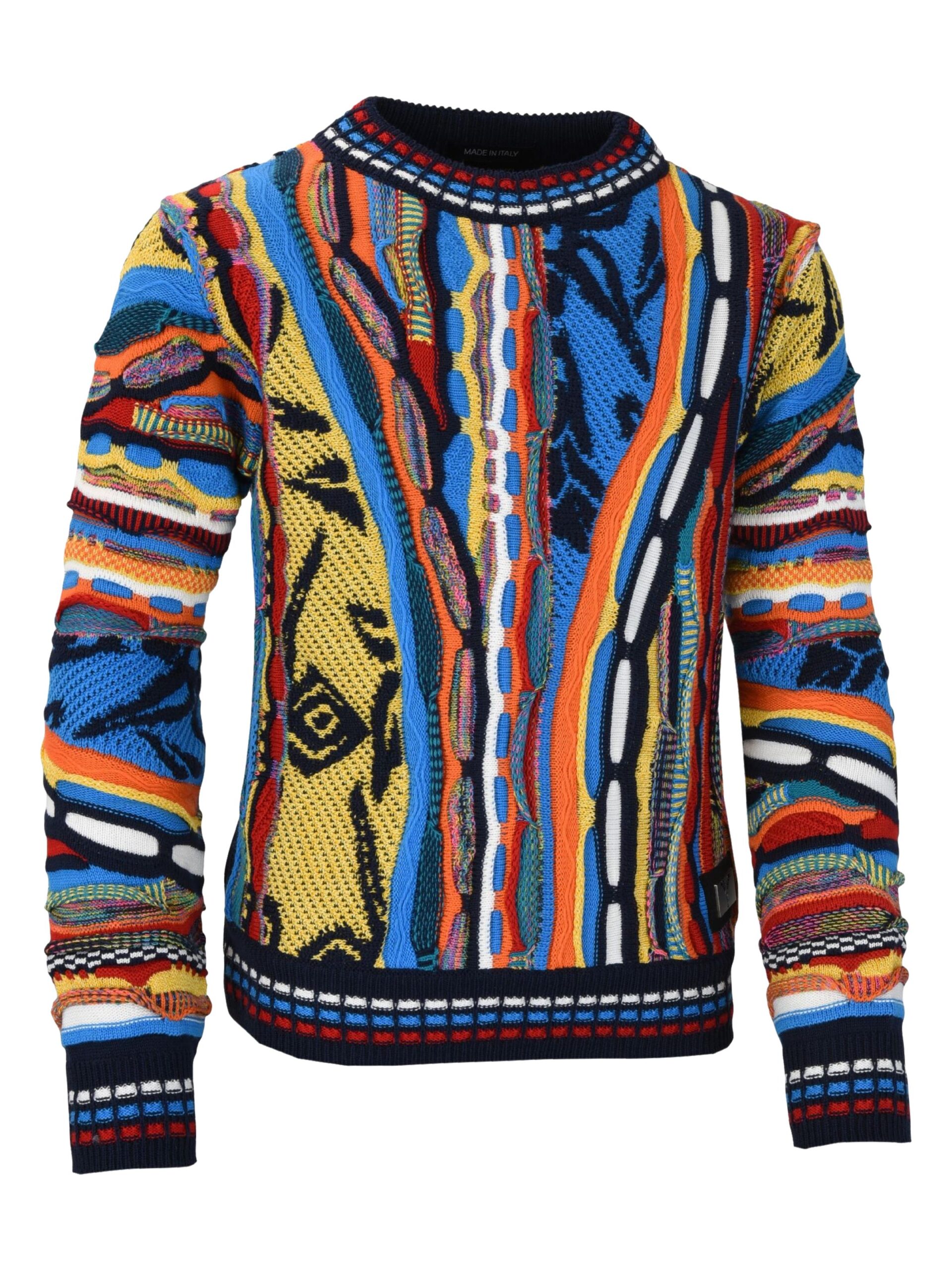 Allover Jungen-Strickpullover mit Struktur