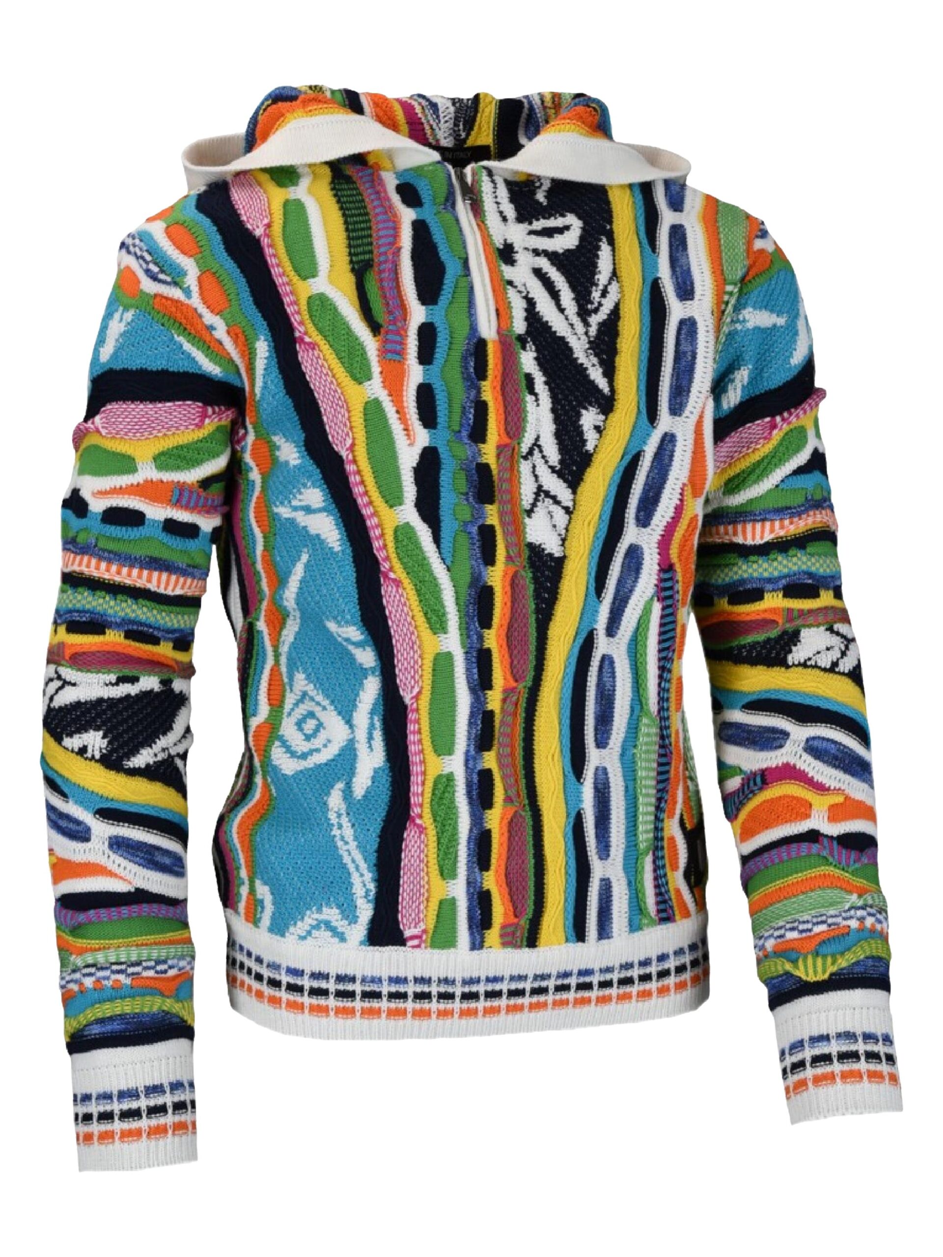 Allover Kinder Pullover mit Reissverschluss