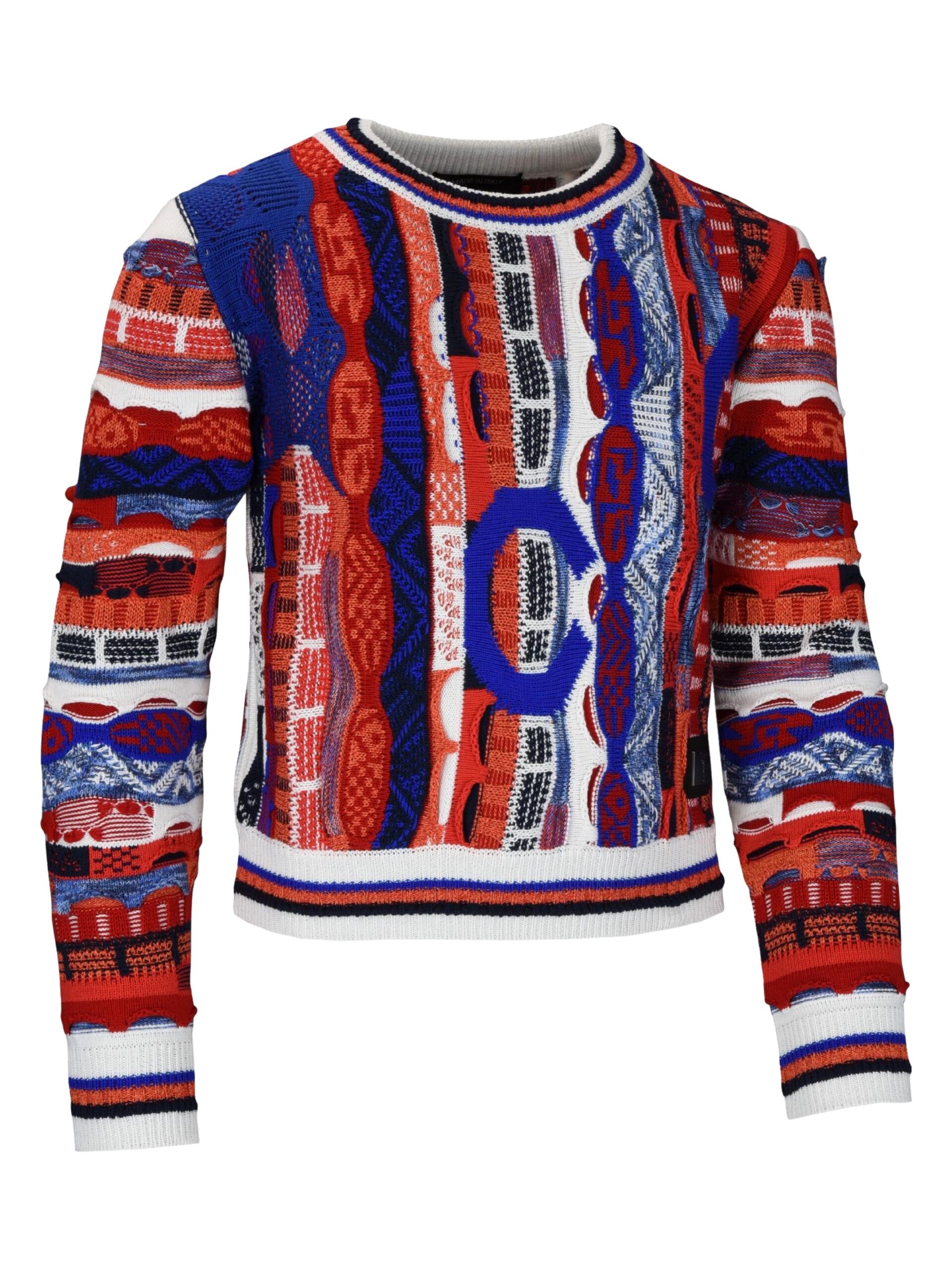 Allover Maedchen Pullover in trendigen Farben