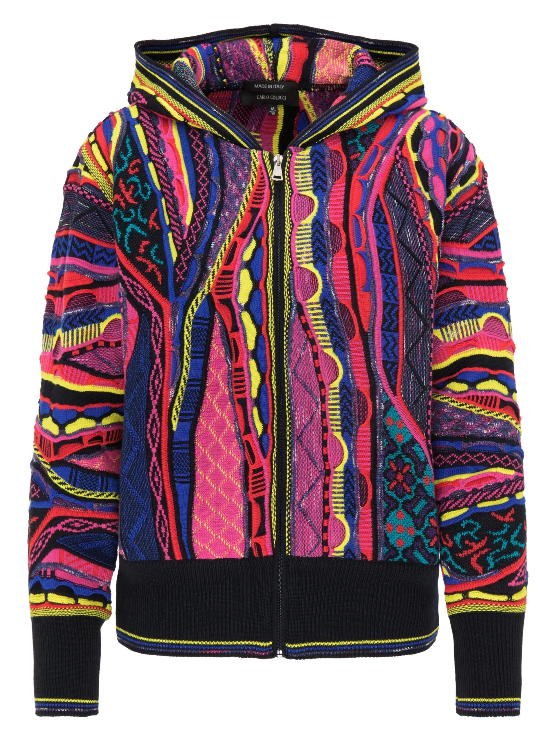 Damen Strickjacke mit Kapuze