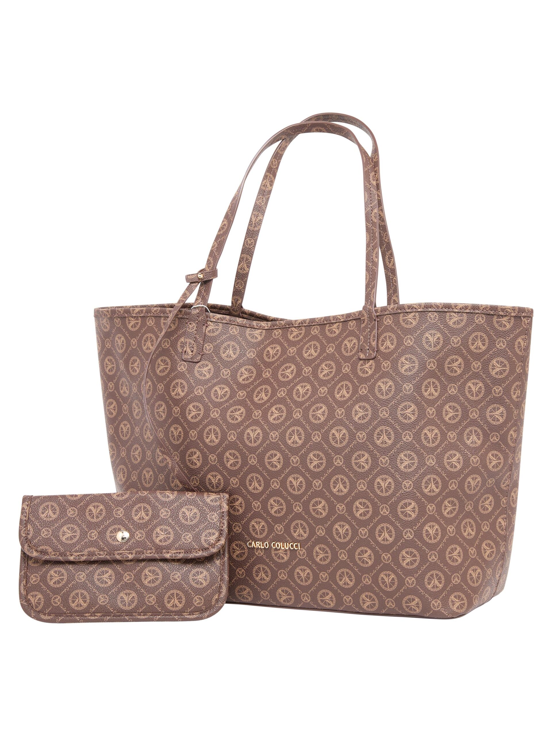 Grosser Shopper mit Logoprint