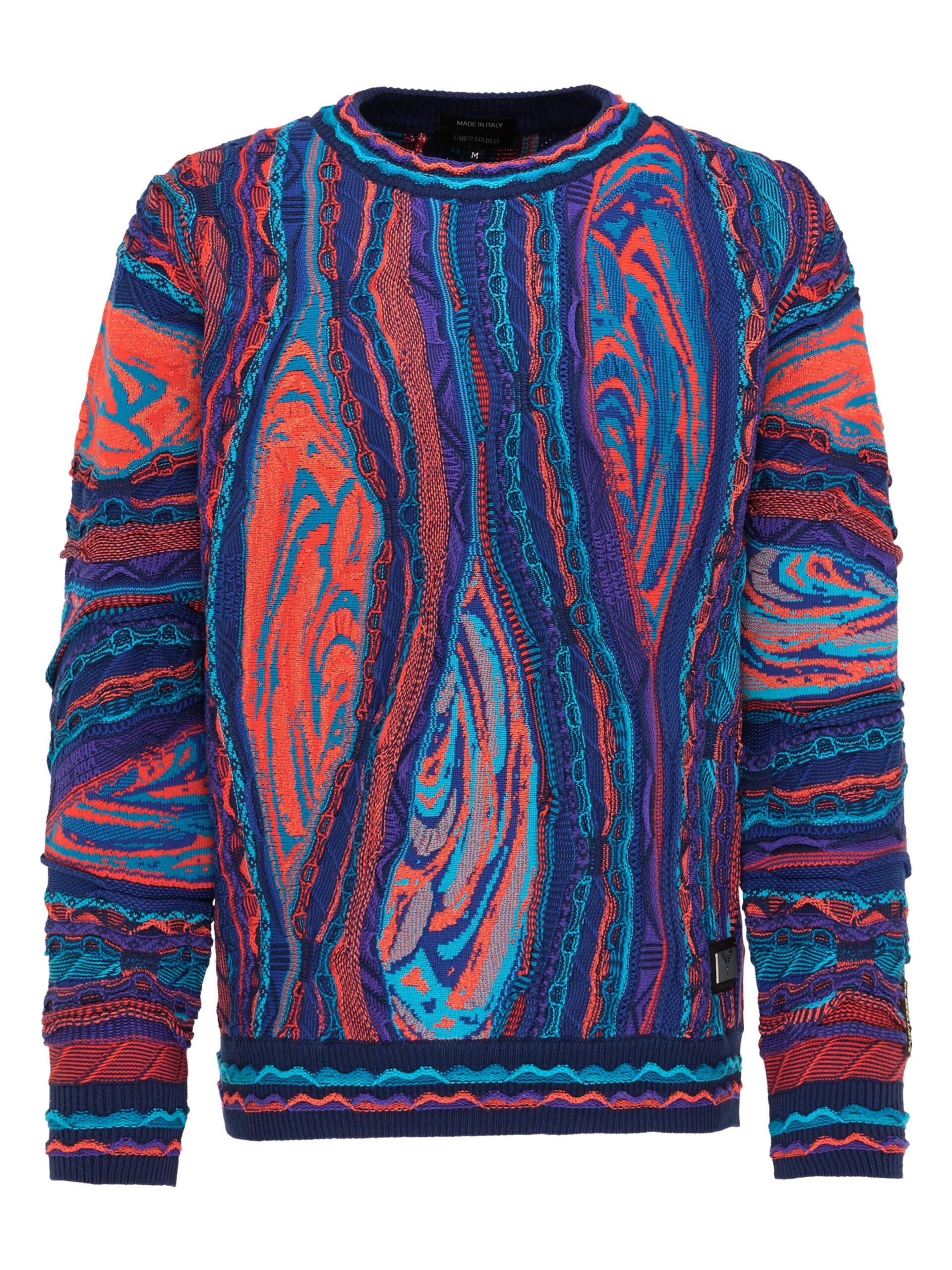 Herren Allover Jacquard Pullover