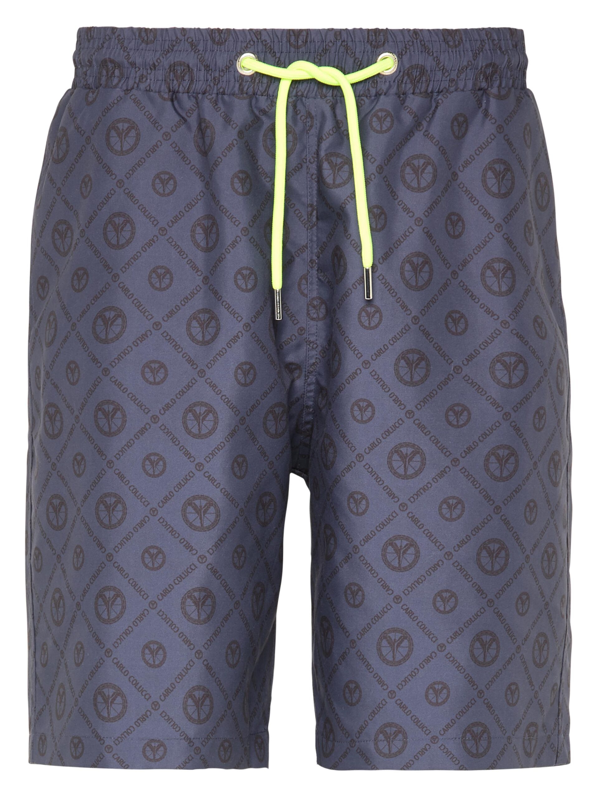 Herren Badehose mit Logodruck