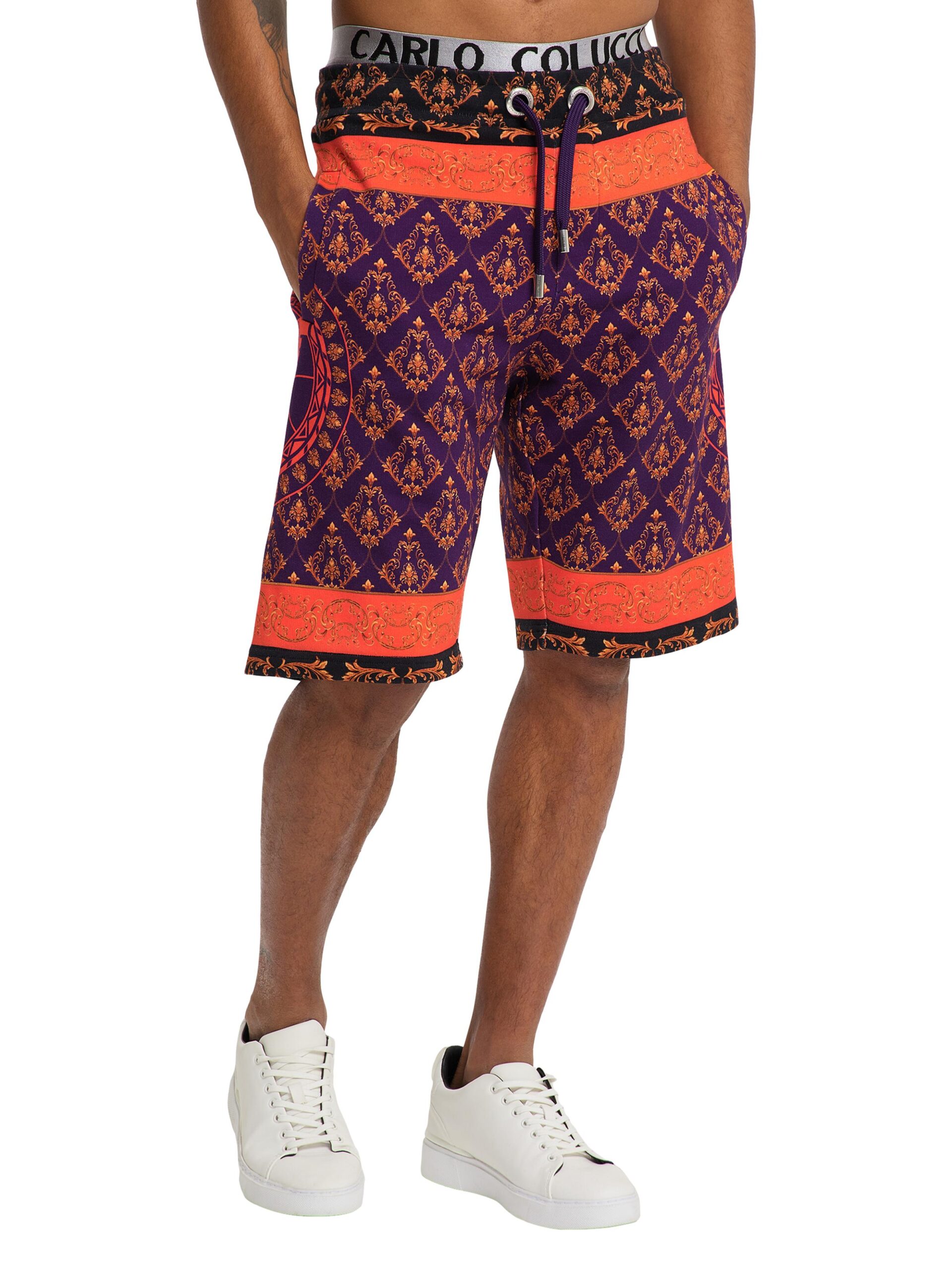 Herren Sweatshort mit Logo