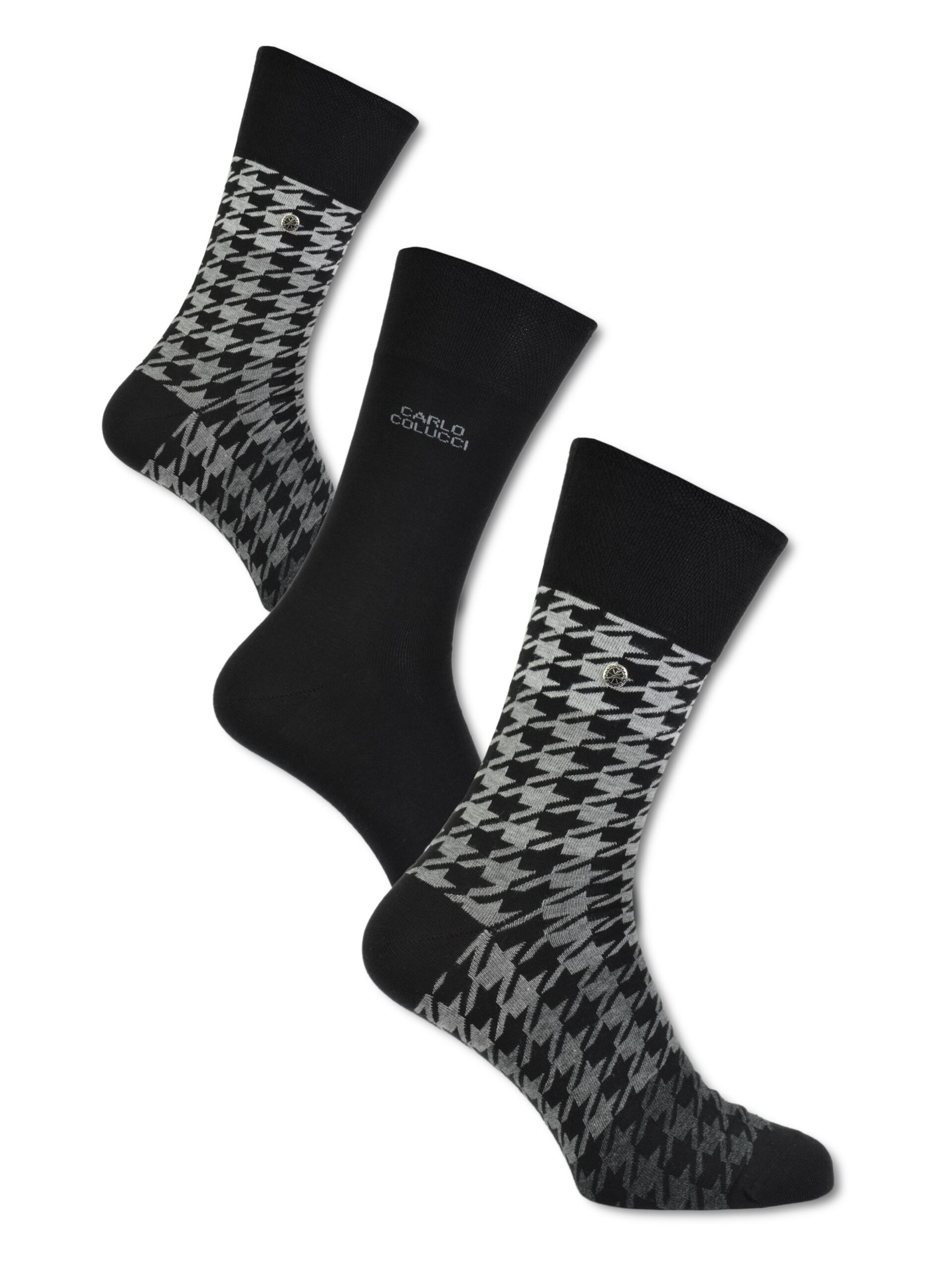 Hochwertige Baumwollsocke -Fischgraete-