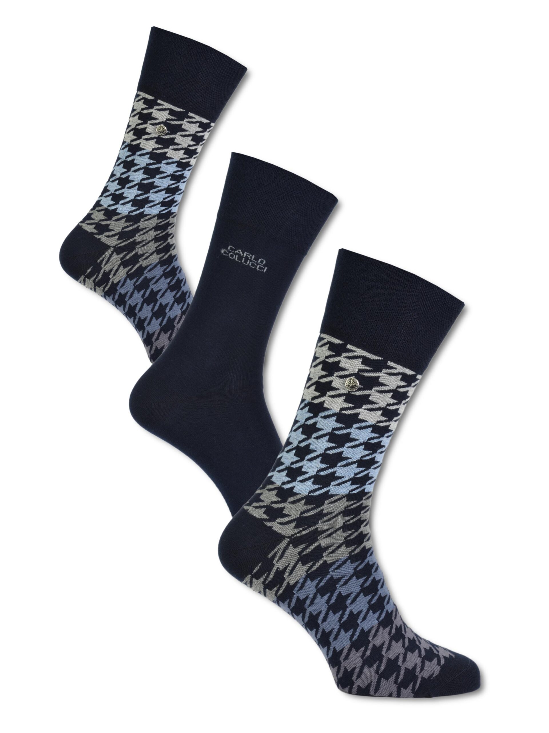 Hochwertige Baumwollsocke -Fischgraete-