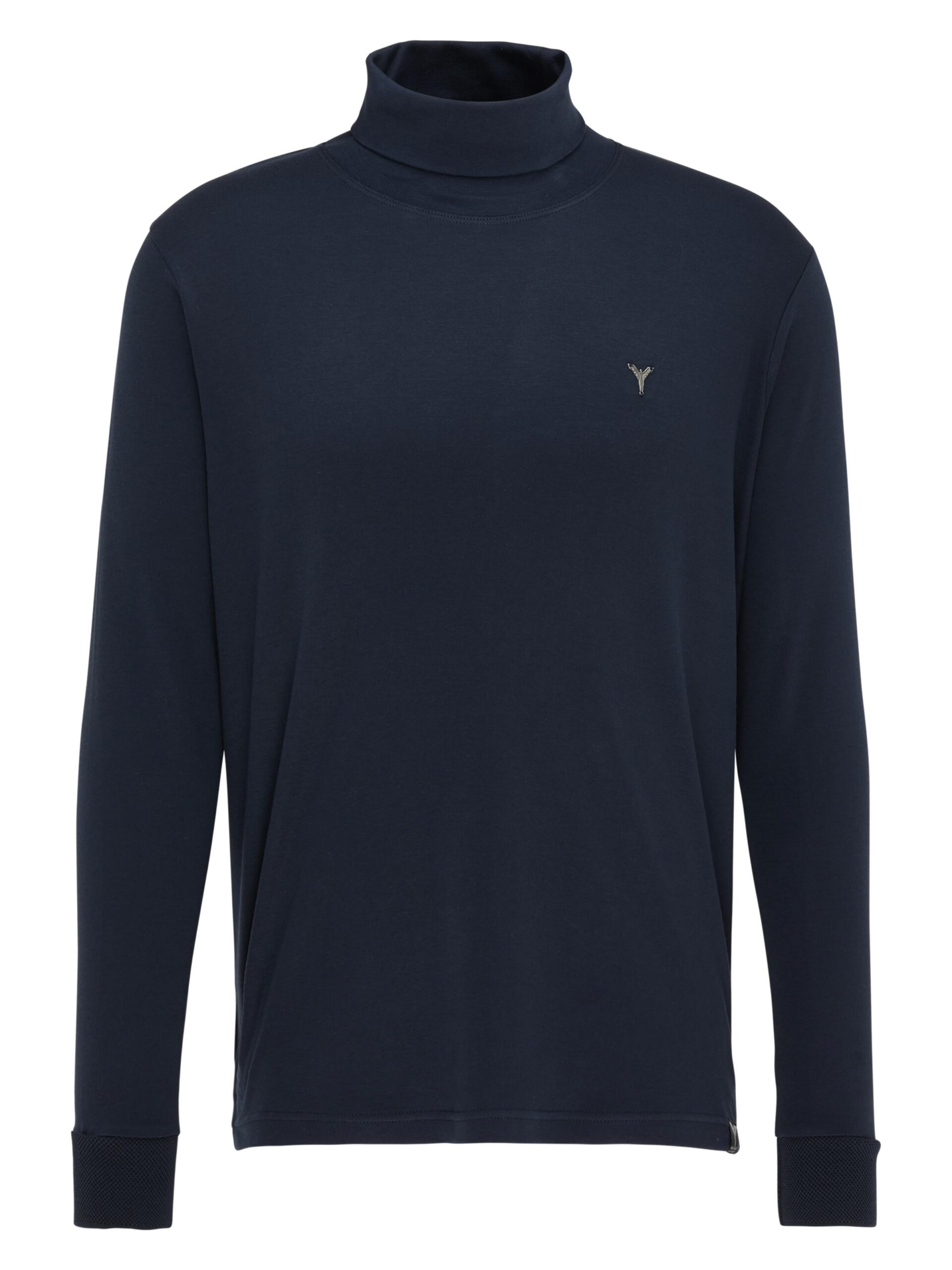 Langarm-Rollkragenshirt