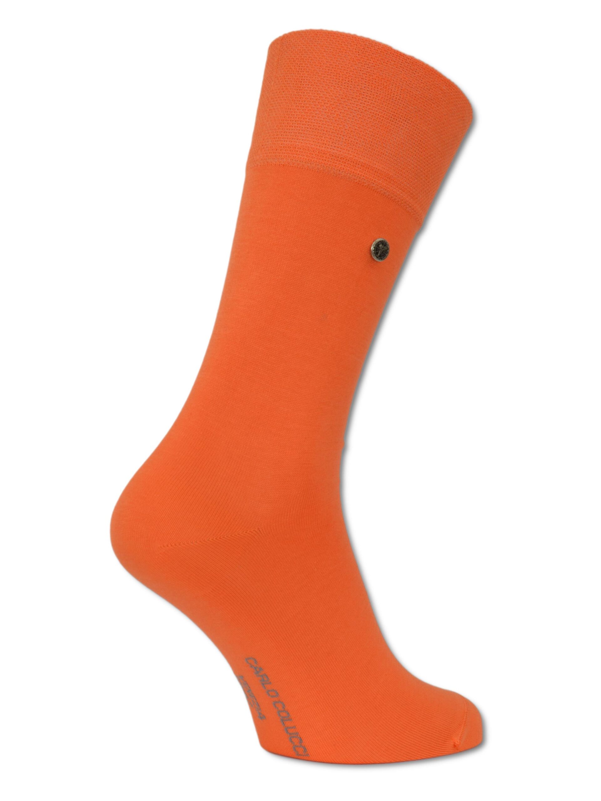 Merzerisierte Herrensocke mit Niete