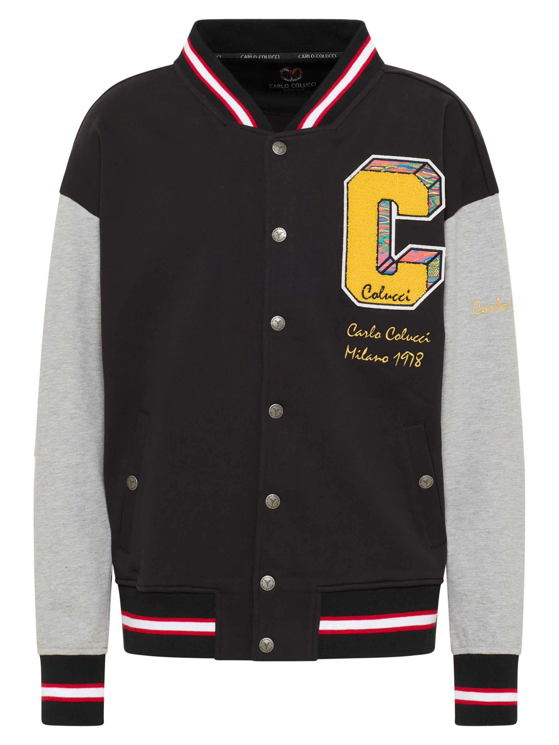 Oversize College Jacke