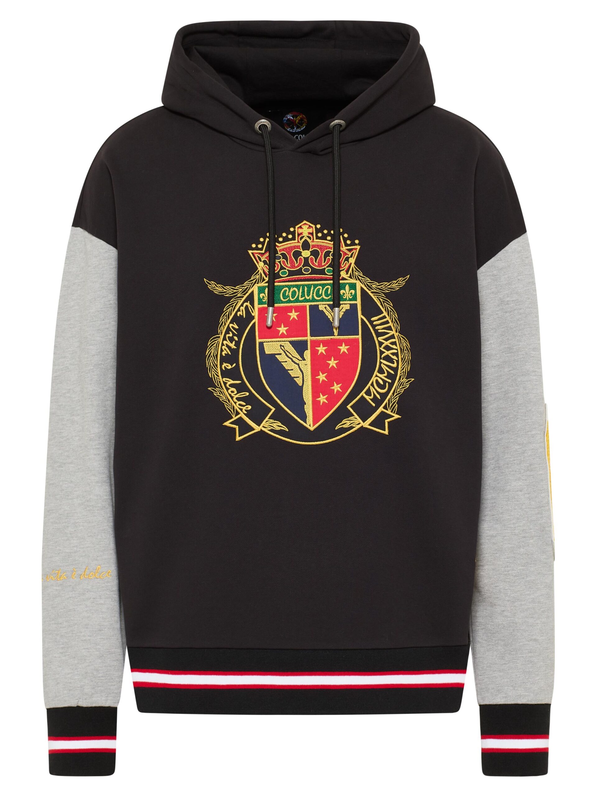 Oversize College Kapuzensweatshirt