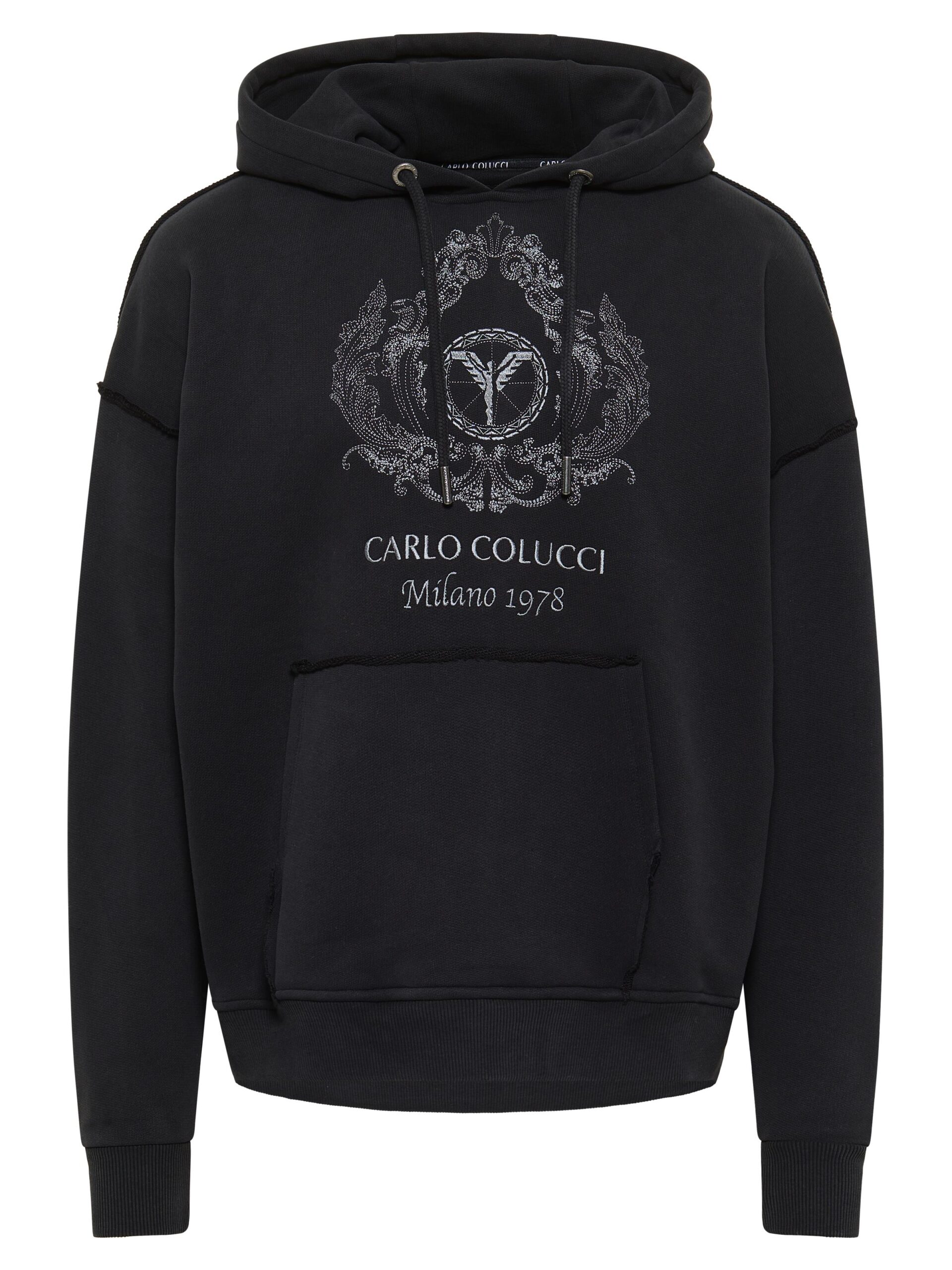 Oversize Hoodie mit Stickerei