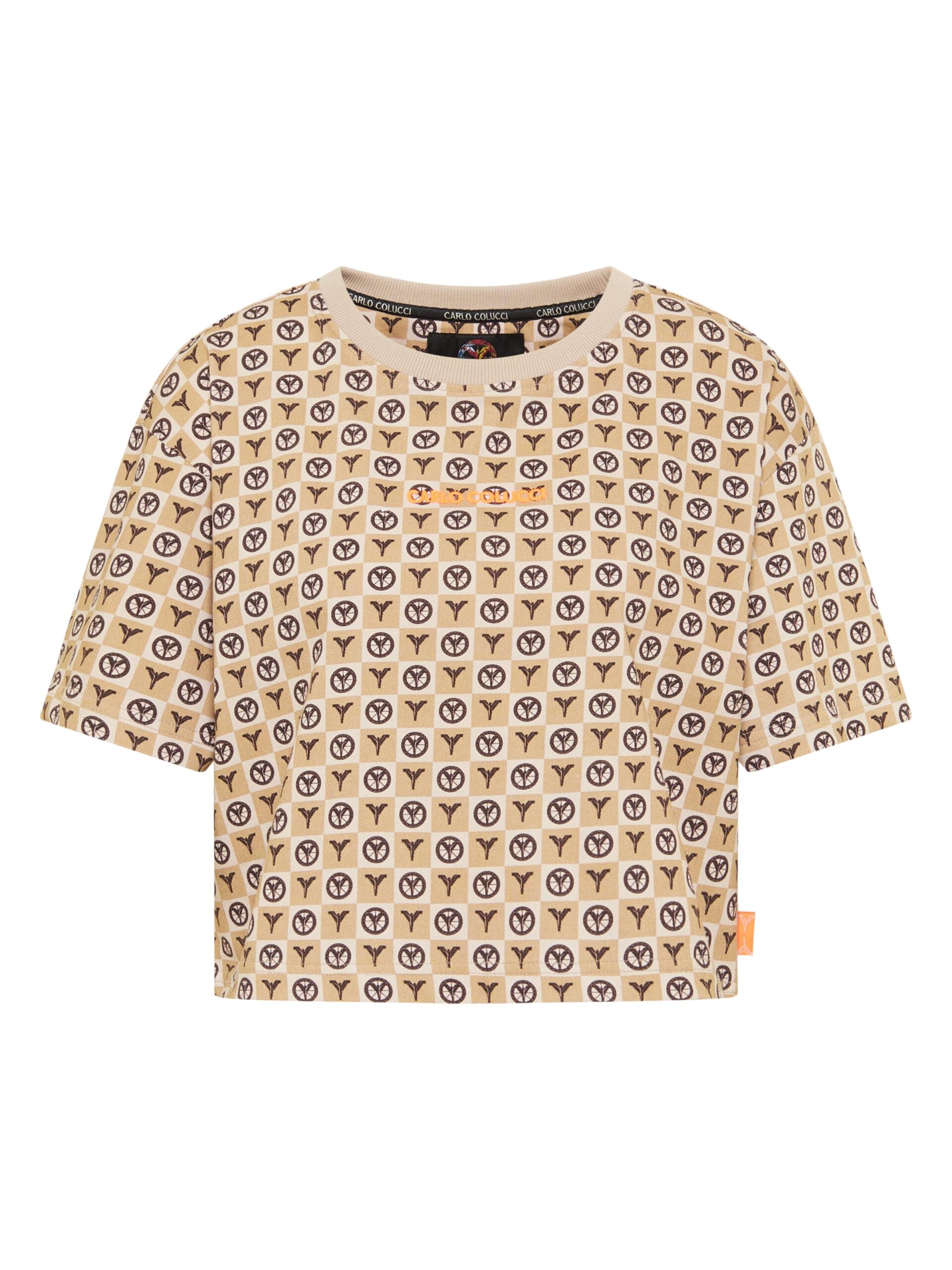 Oversize T-Shirt mit Monogram