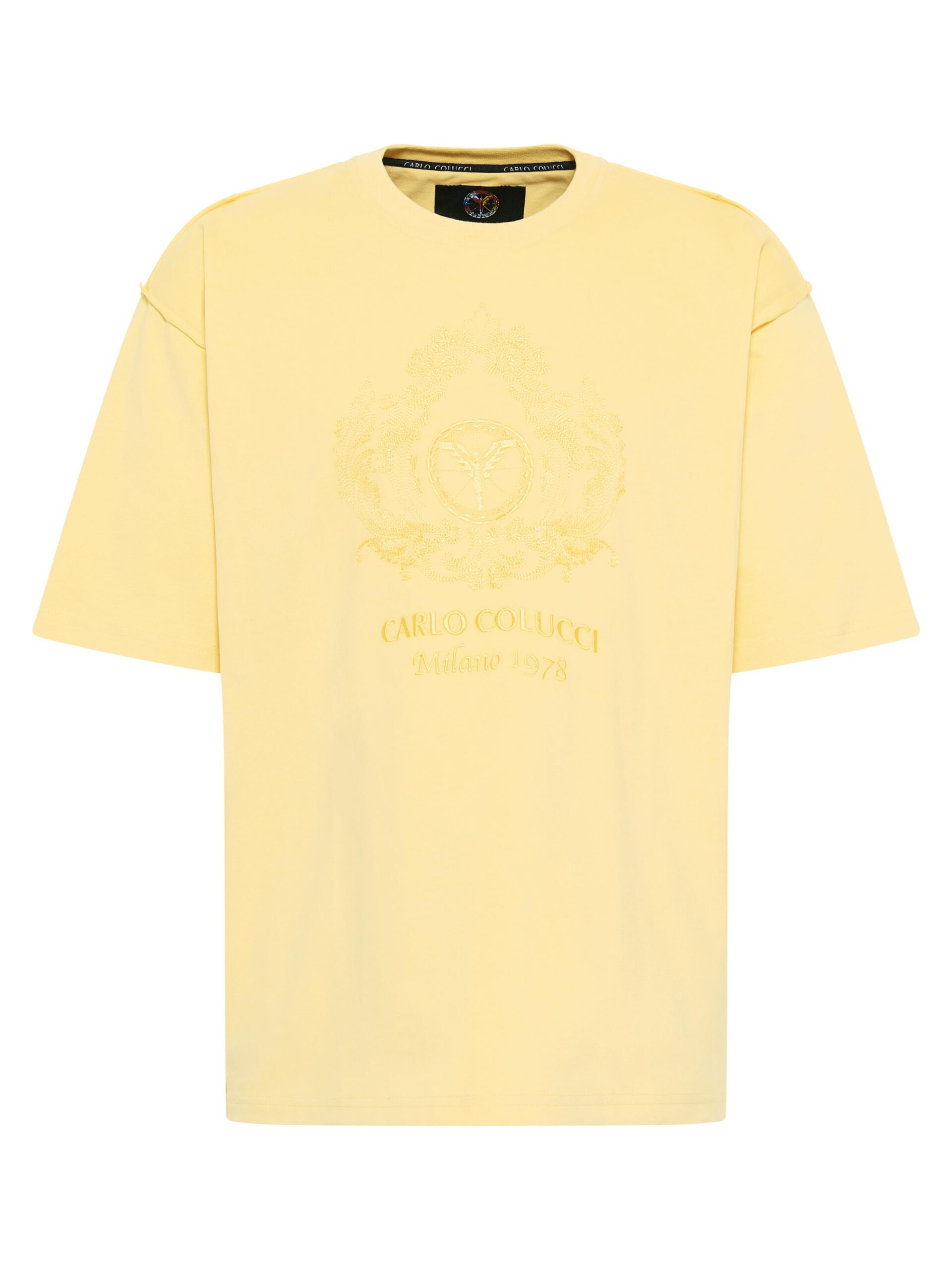 Oversize T-Shirt mit Stickerei