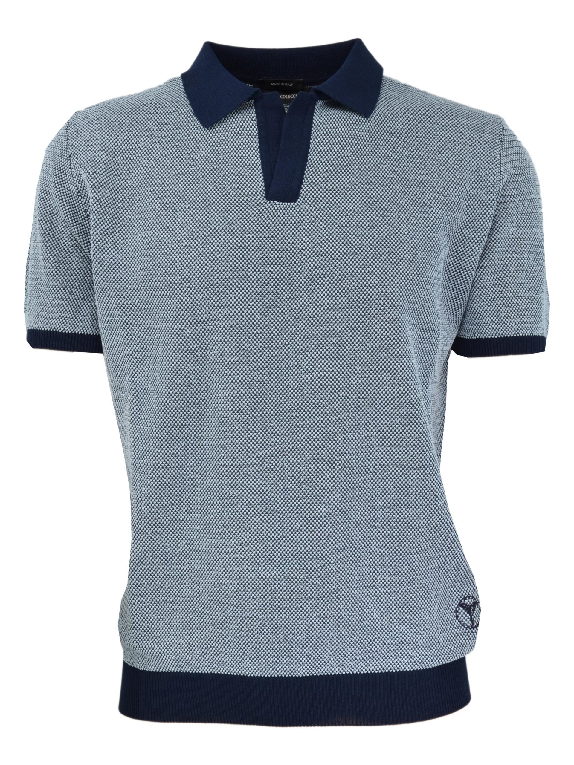 Poloshirt mit Kontrastfarbe