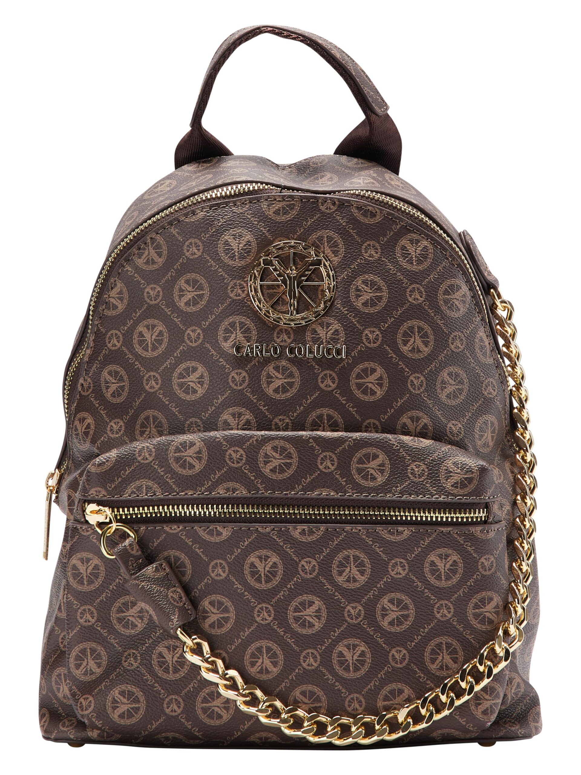 Rucksack mit dekorativer Kette