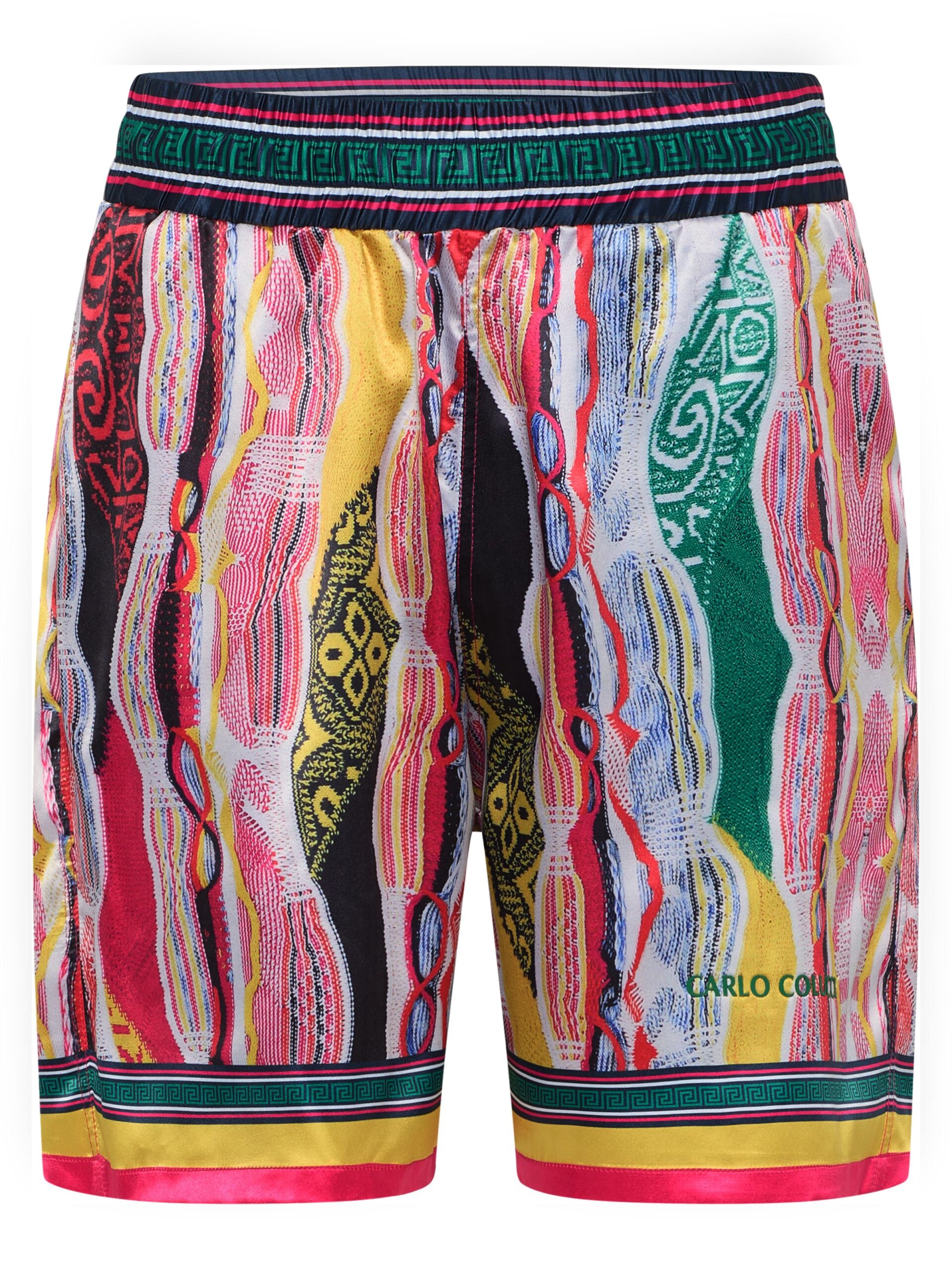 Short Border Story -Knit Print-