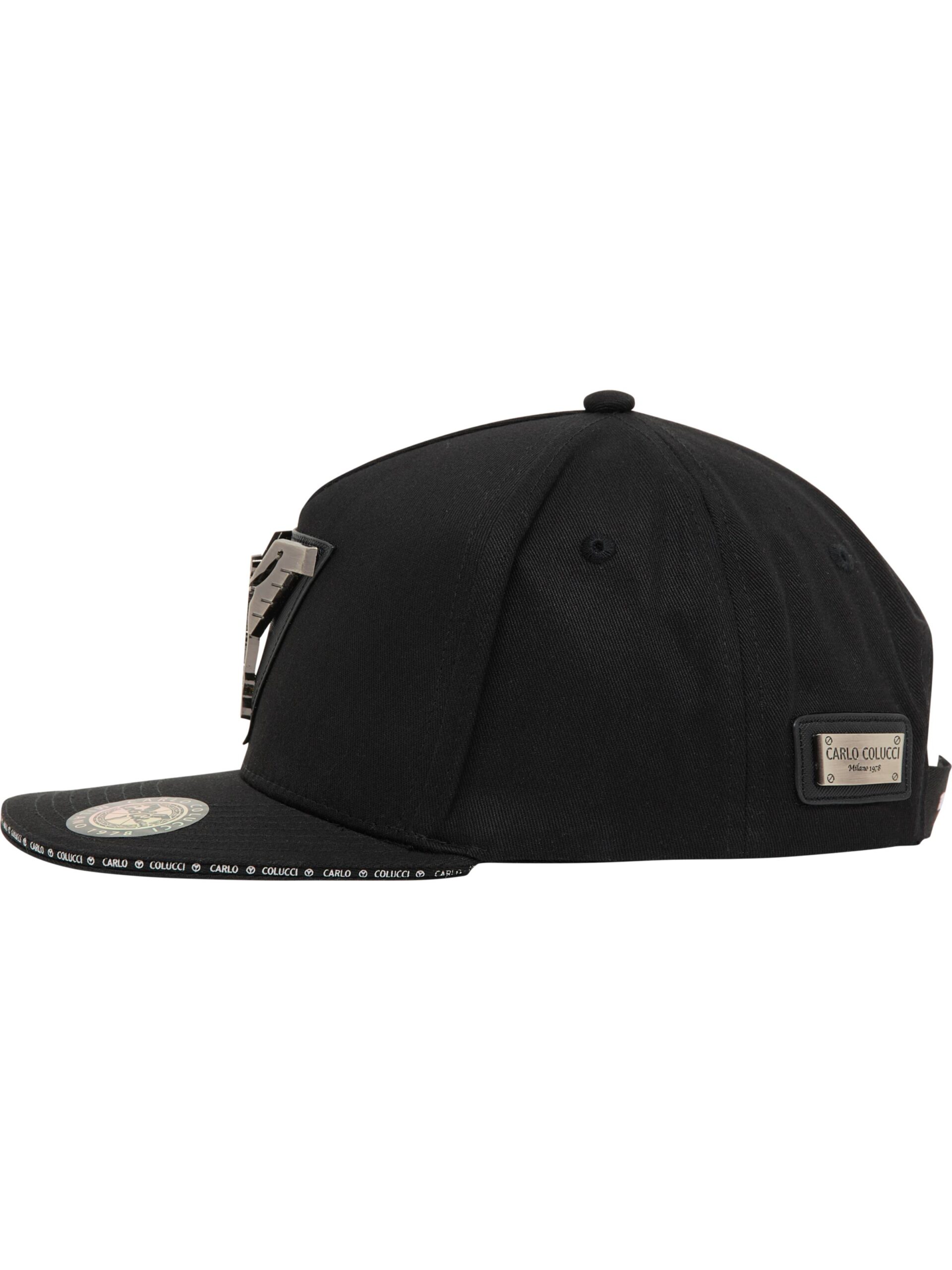 Snapbackcap mit Metall-Ikarus