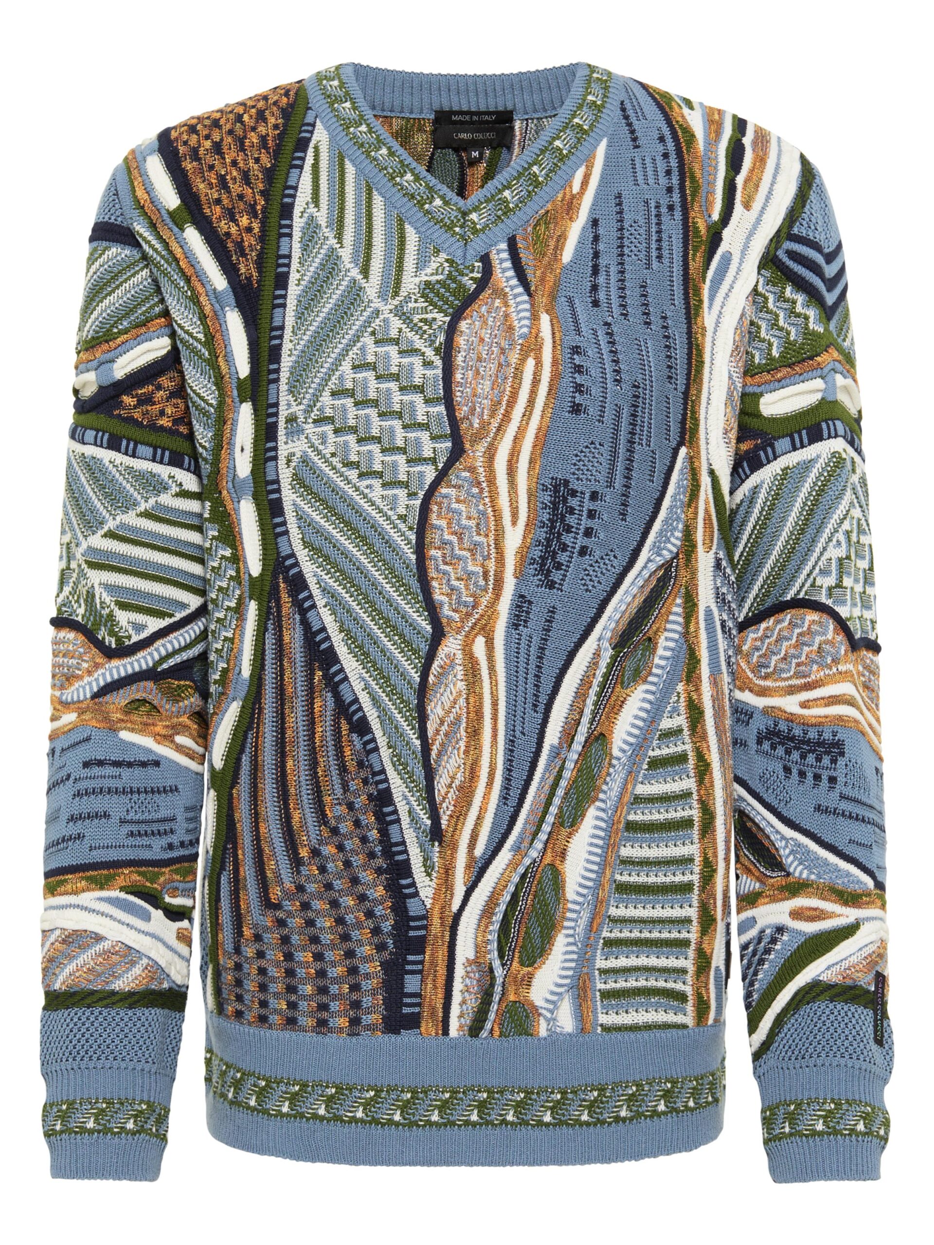 Strickpullover mit V-Ausschnitt