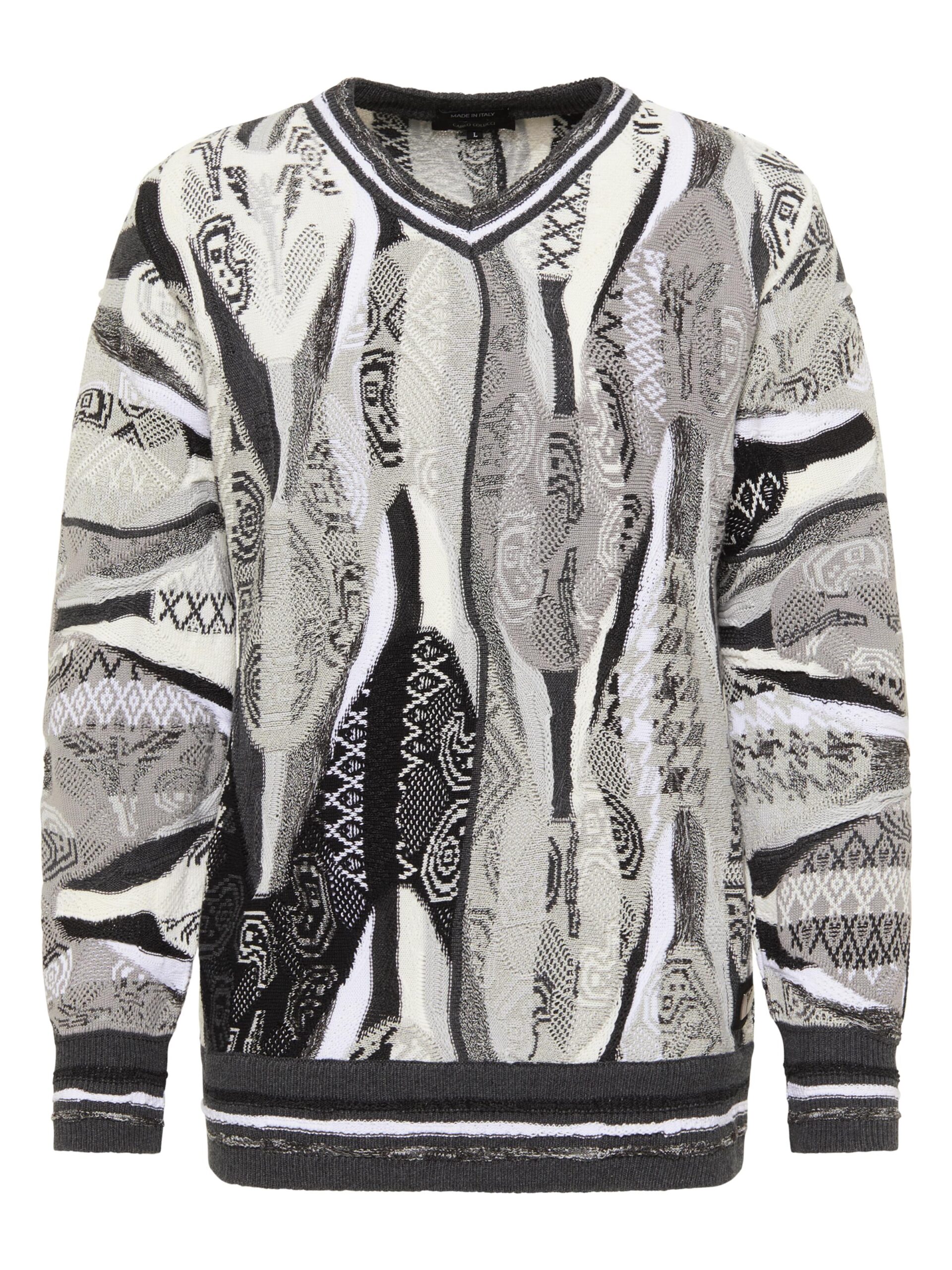 Strickpullover mit V-Ausschnitt