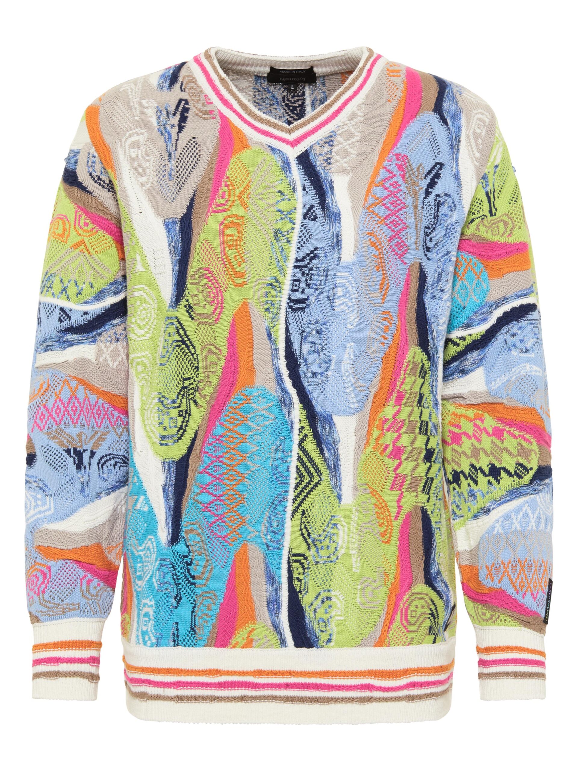 Strickpullover mit V-Ausschnitt