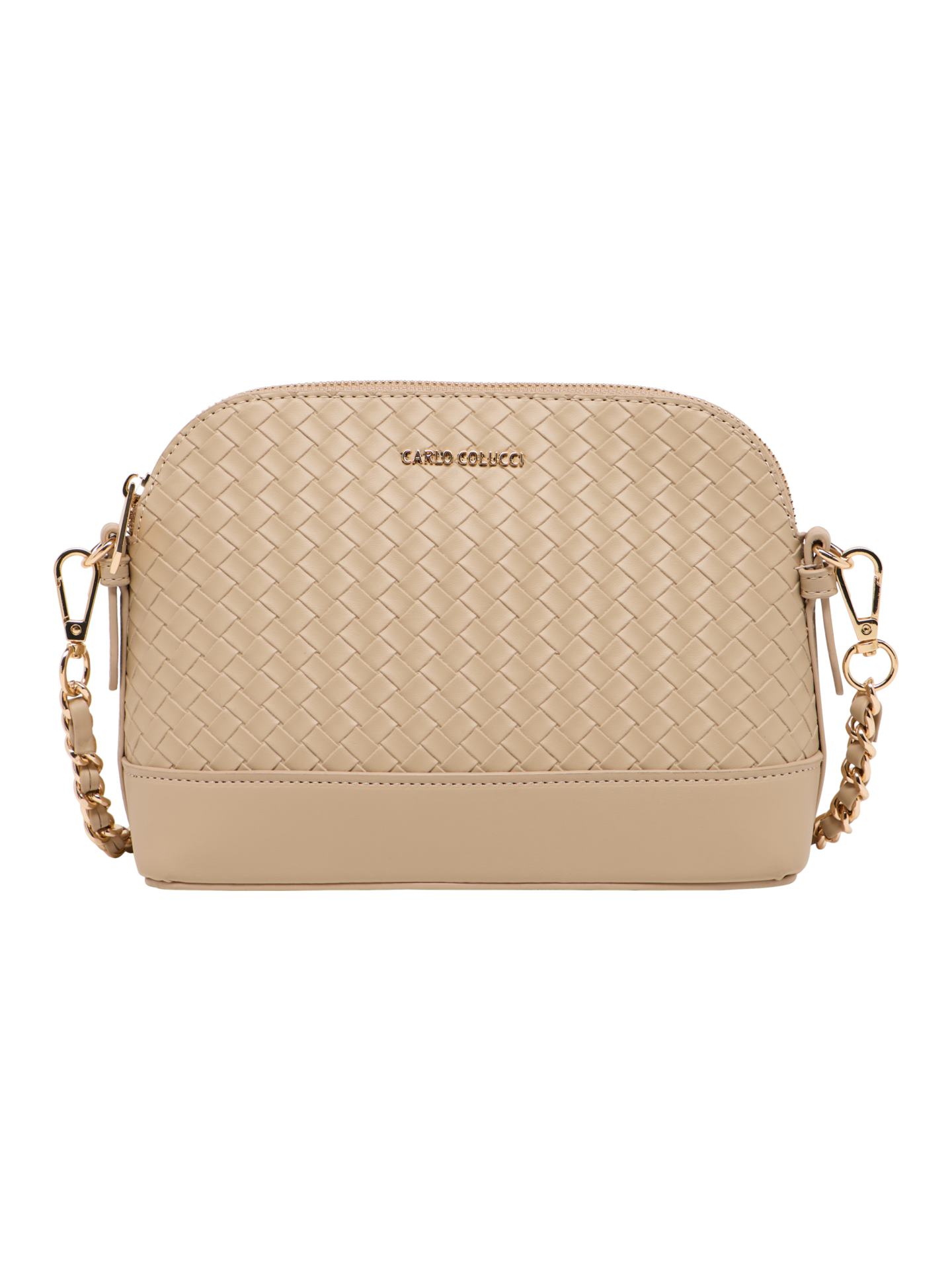 Umhaengetasche in Flechtoptik