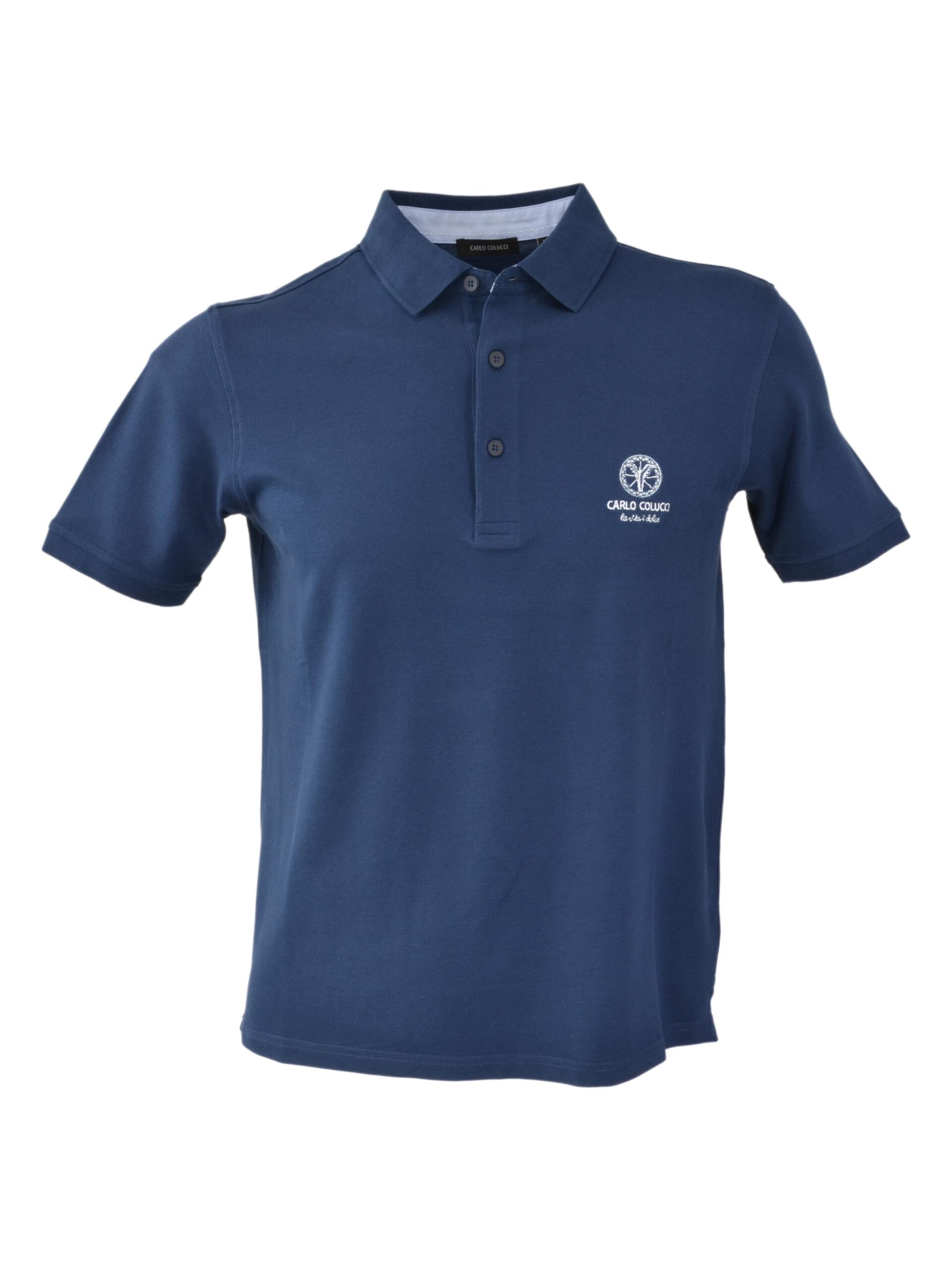Unifarbenes Poloshirt